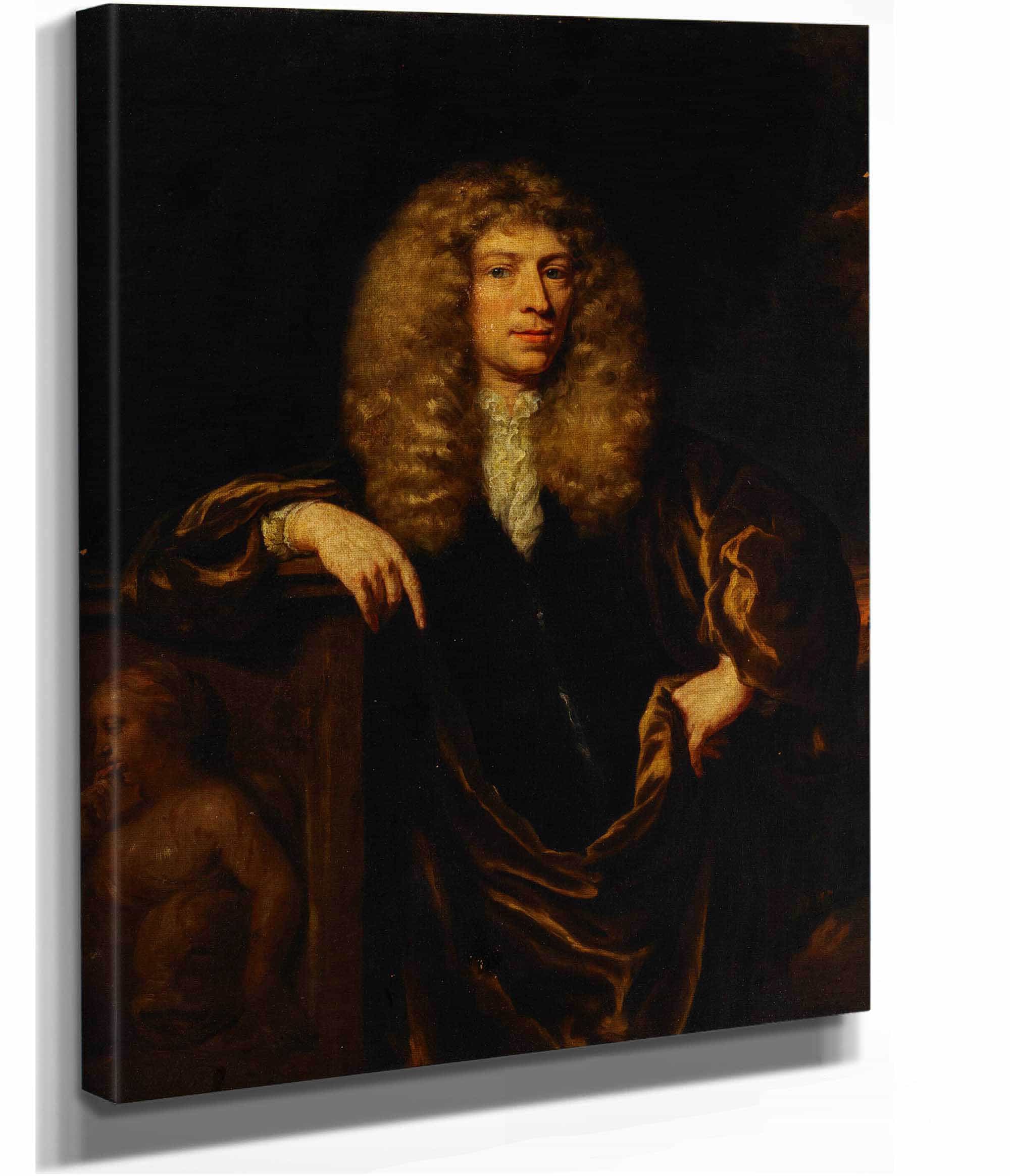 Portrait Of A Gentleman by Nicolaes Maes - Image 6