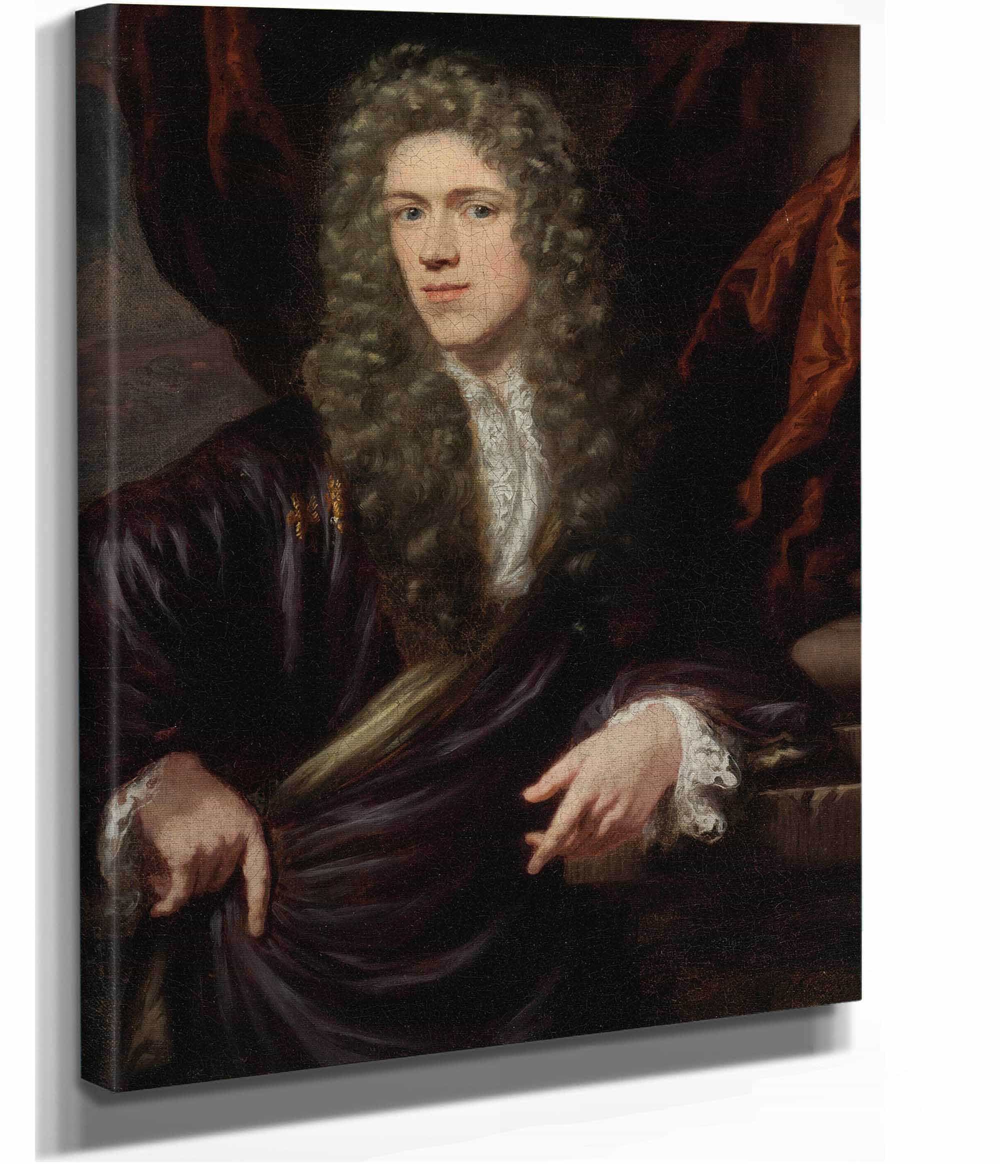 Portrait Of A Gentleman by Nicolaes Maes - Image 7