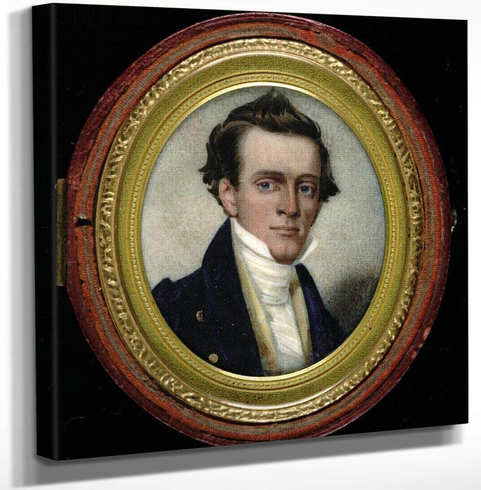 Portrait Of A Gentleman By George Catlin