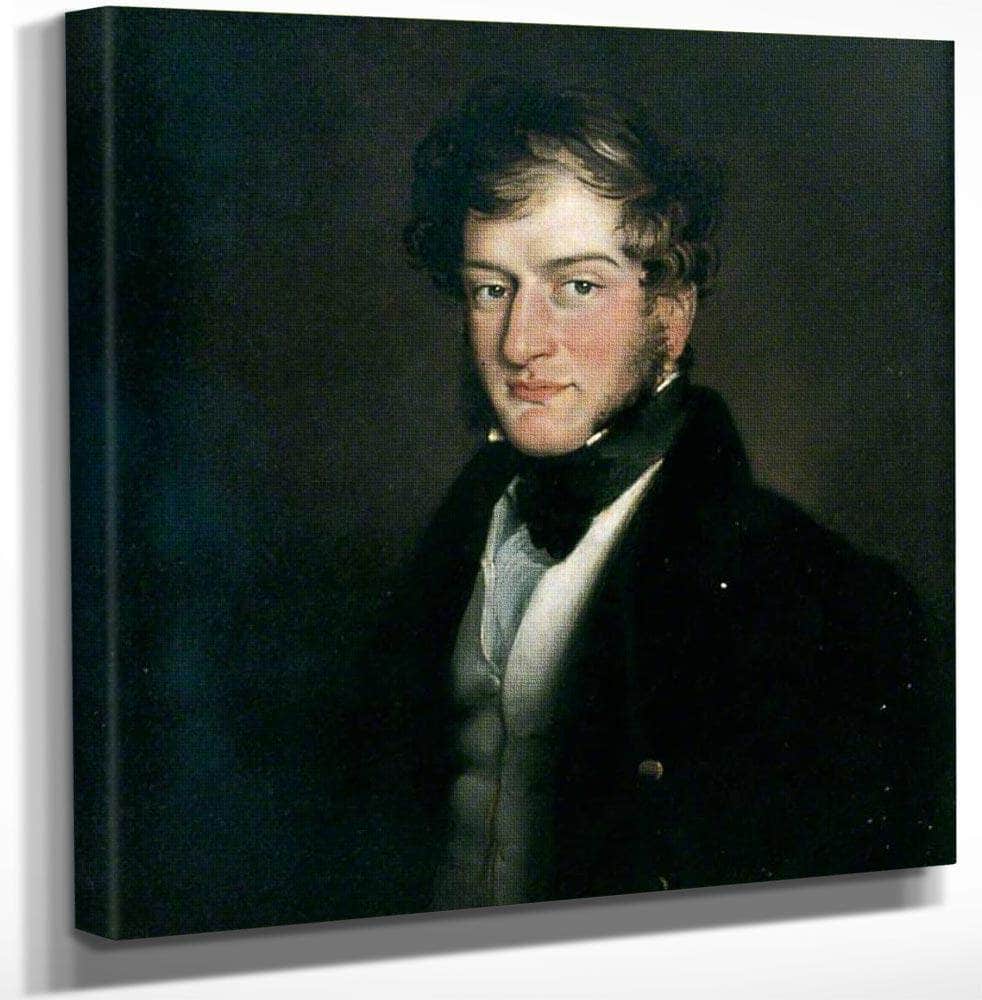 Portrait Of A Gentleman By William Etty - Image 3