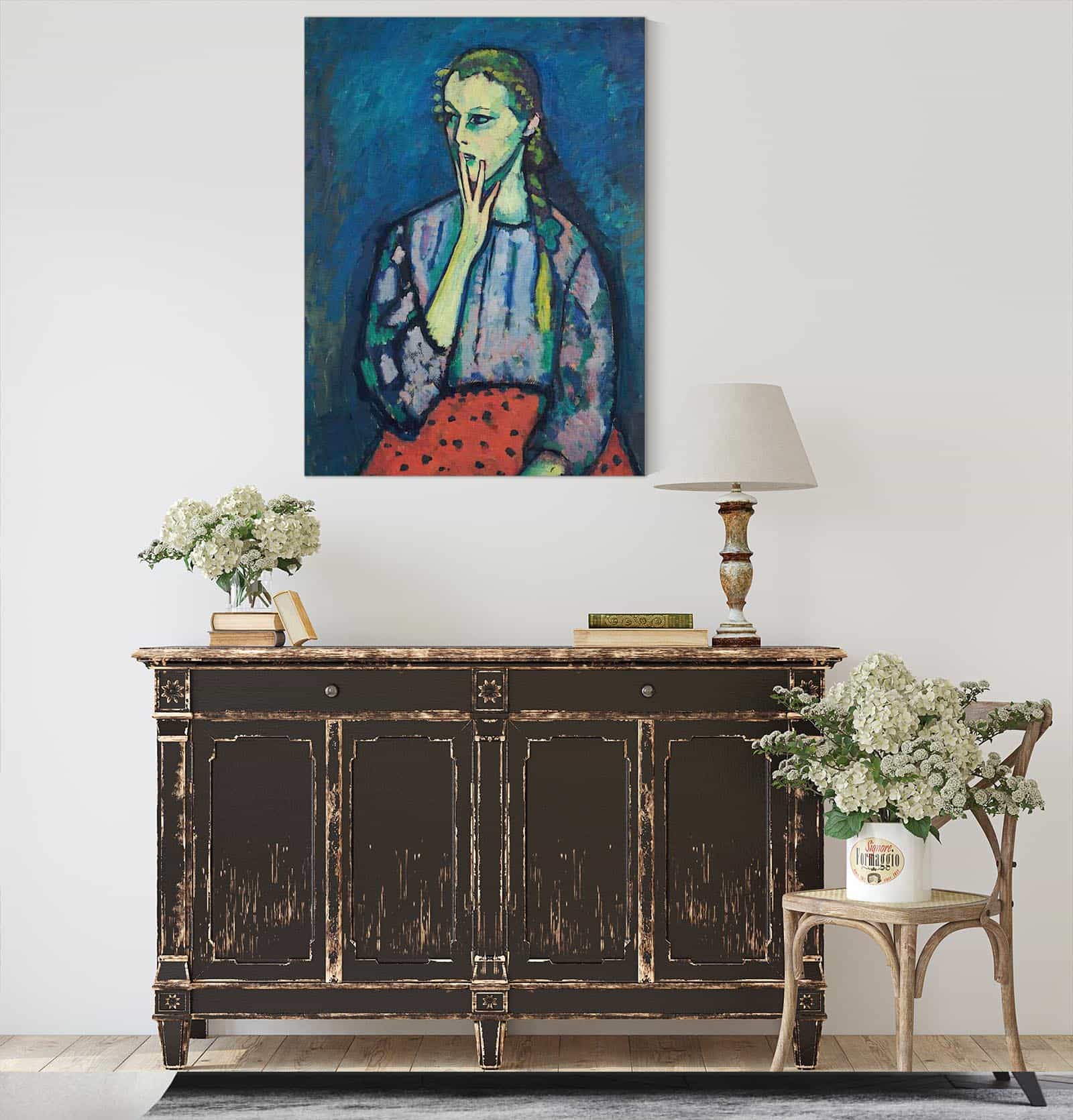 Portrait Of A Girl by Alexej Von Jawlensky - Image 4