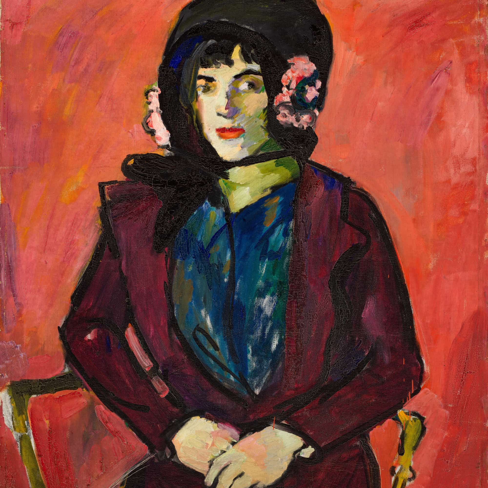 Portrait Of A Girl by Henry Lyman Sayen - Image 4