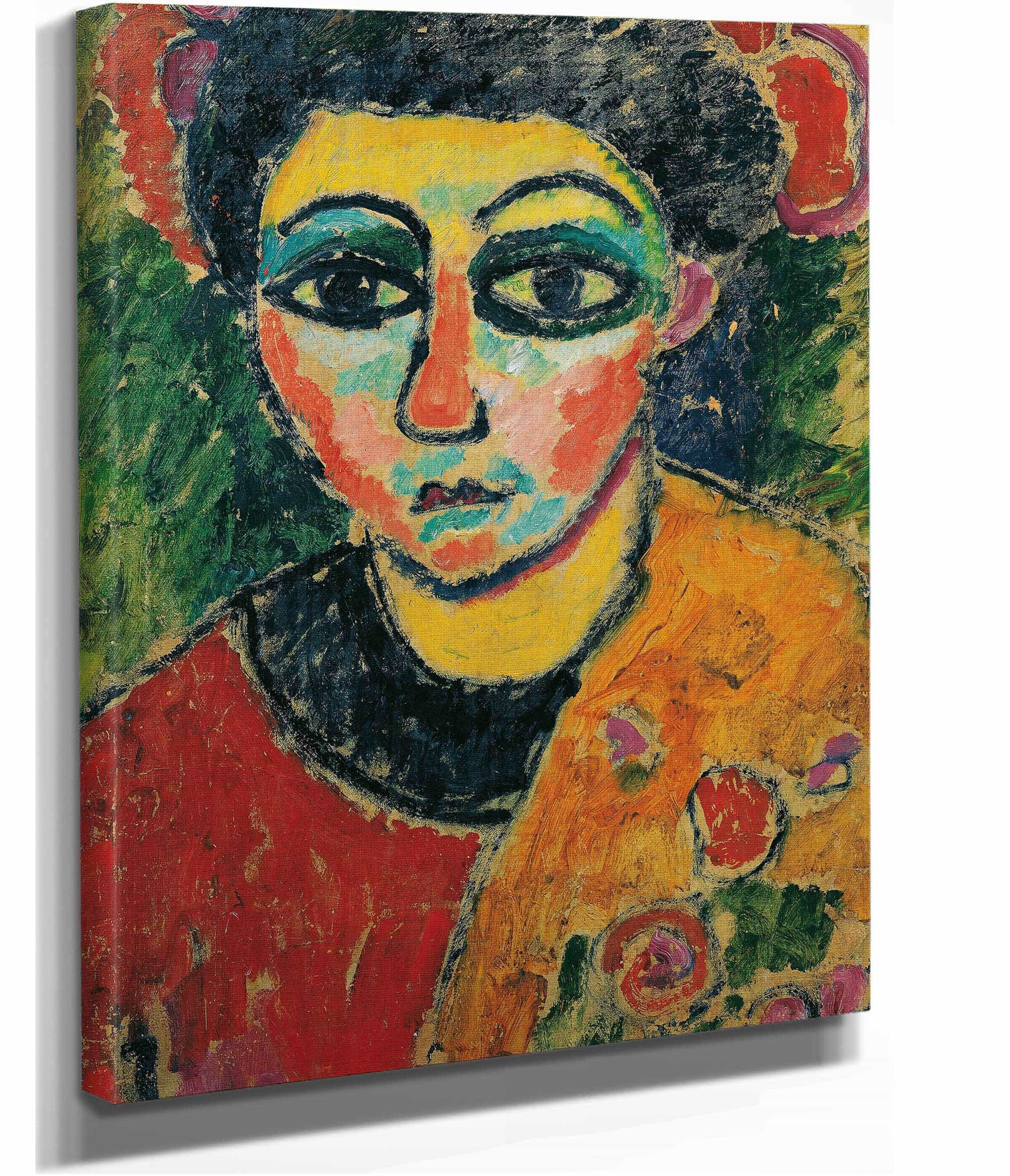 Portrait Of A Lady by Alexej Von Jawlensky - Image 2