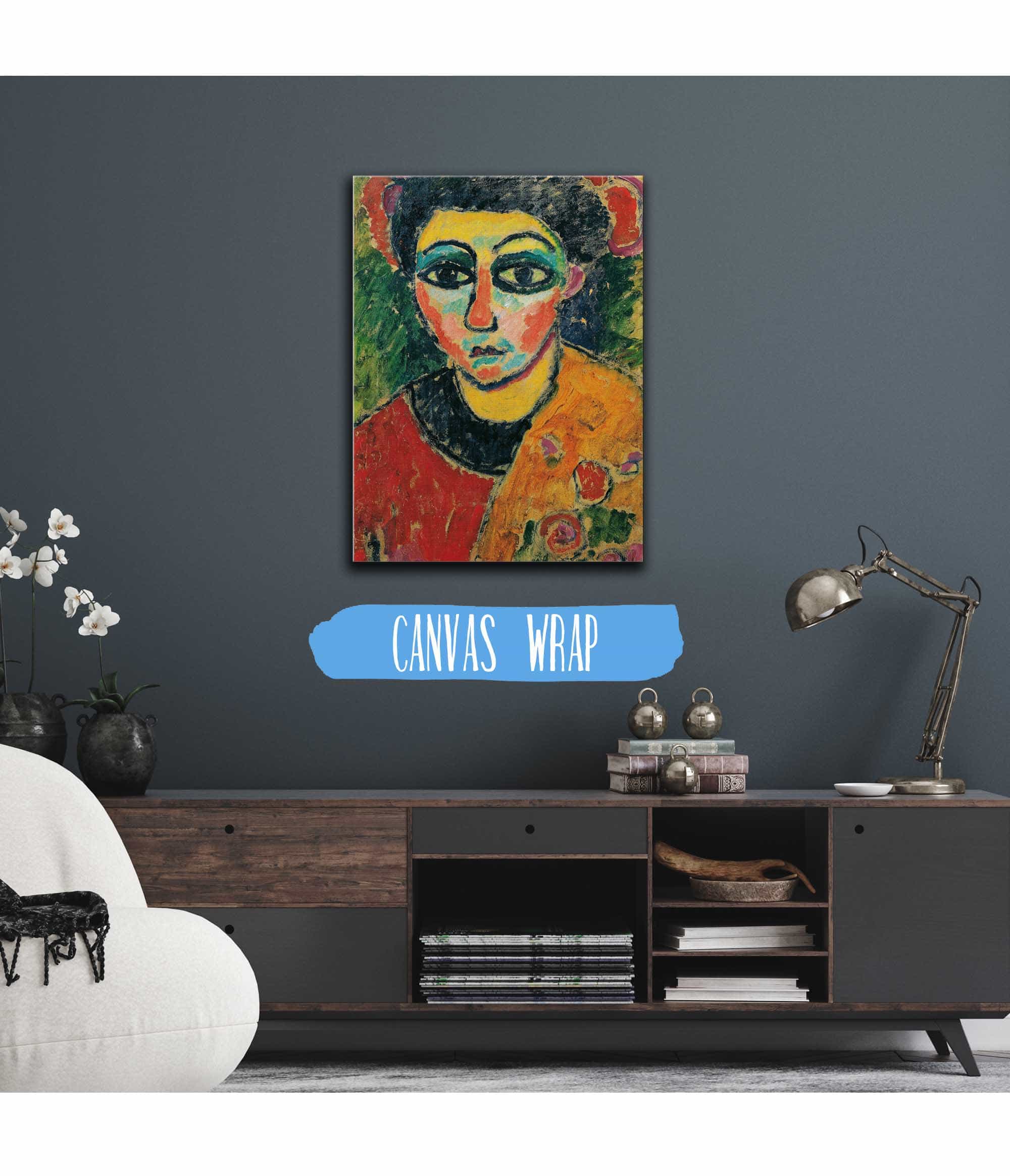 Portrait Of A Lady by Alexej Von Jawlensky - Image 3