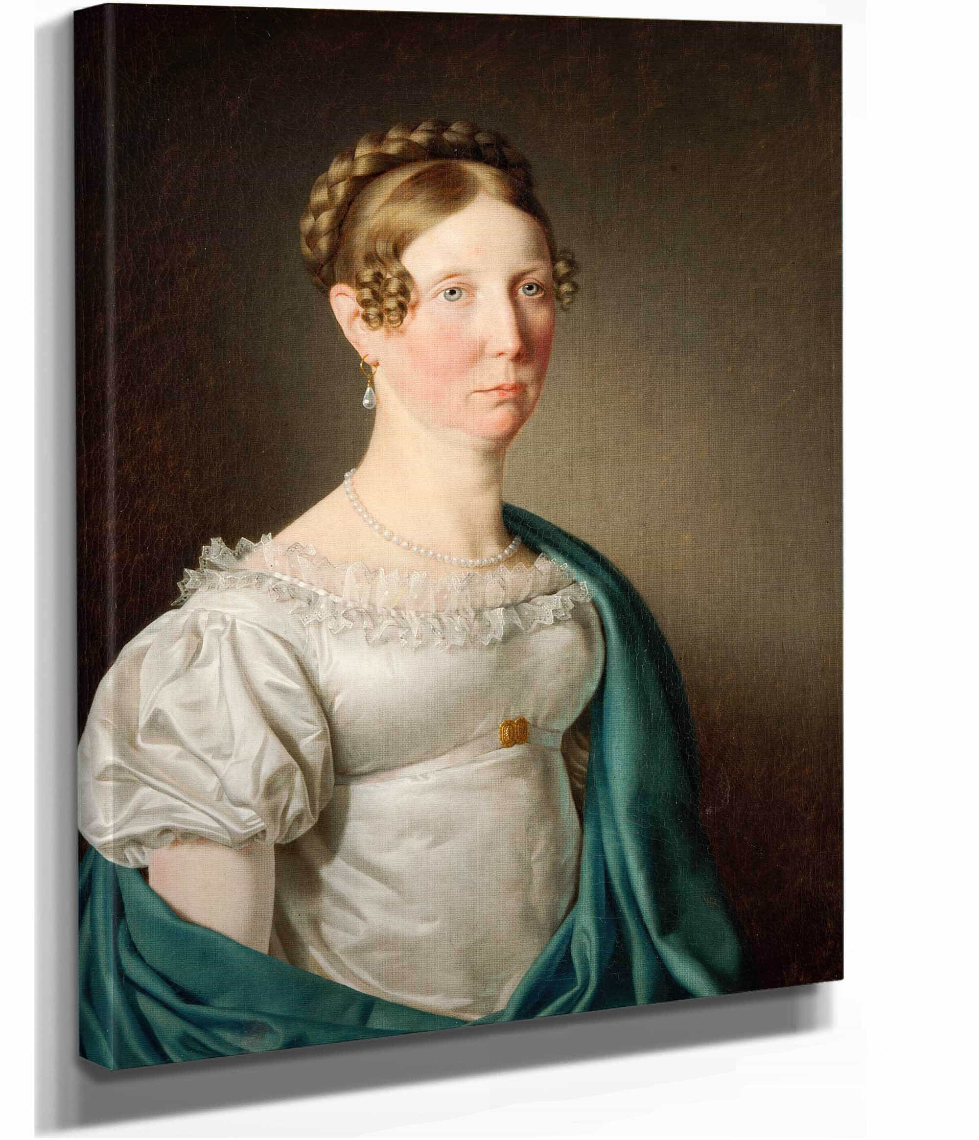 Portrait Of A Lady by Christoffer Wilhelm Eckersberg - Image 2