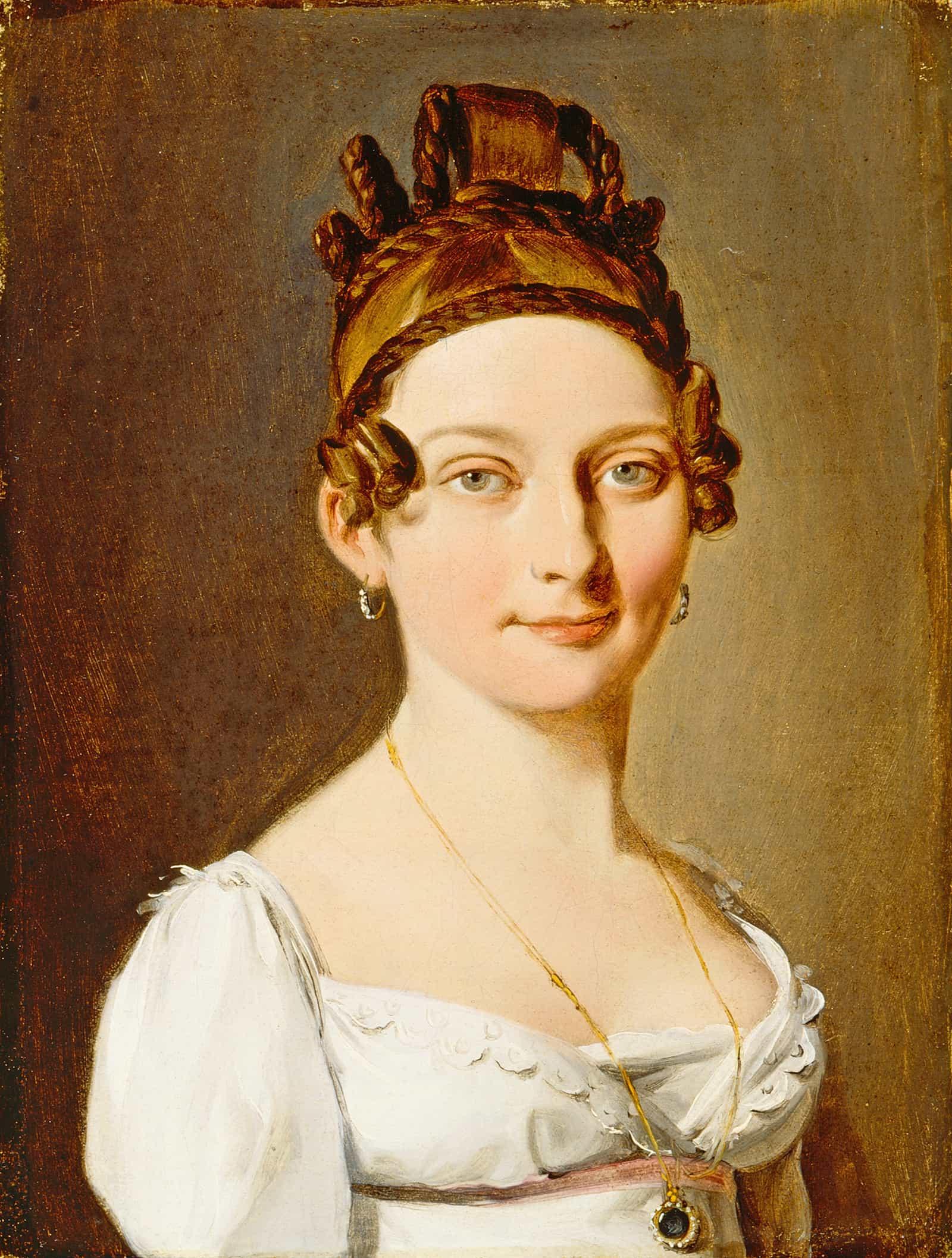 Portrait Of A Lady by Louis Leopold Boilly