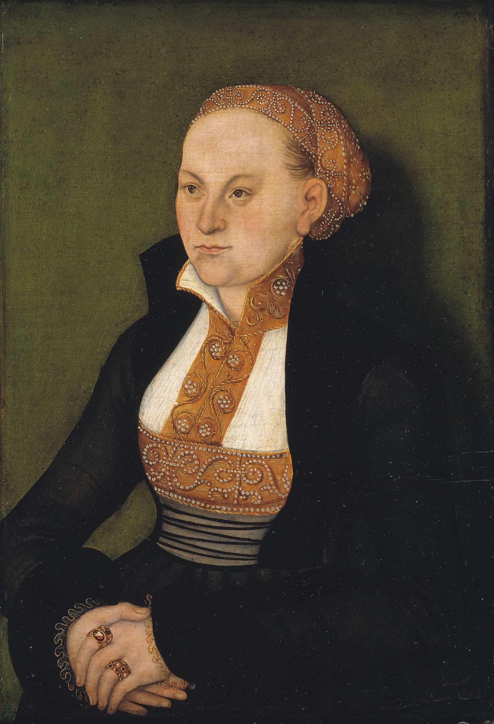 Portrait Of A Lady by Lucas Cranach The Elder