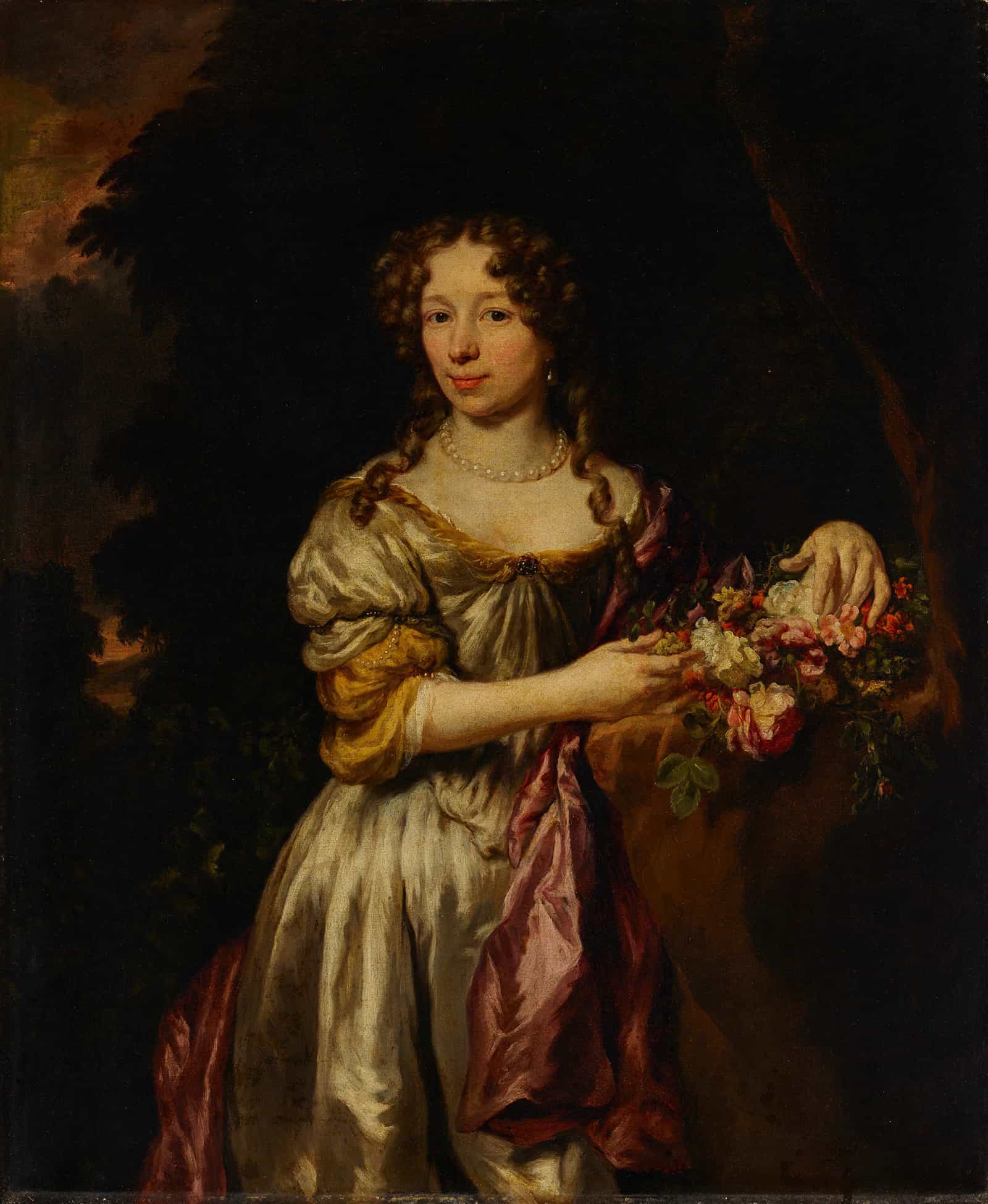 Portrait Of A Lady by Nicolaes Maes - Image 13
