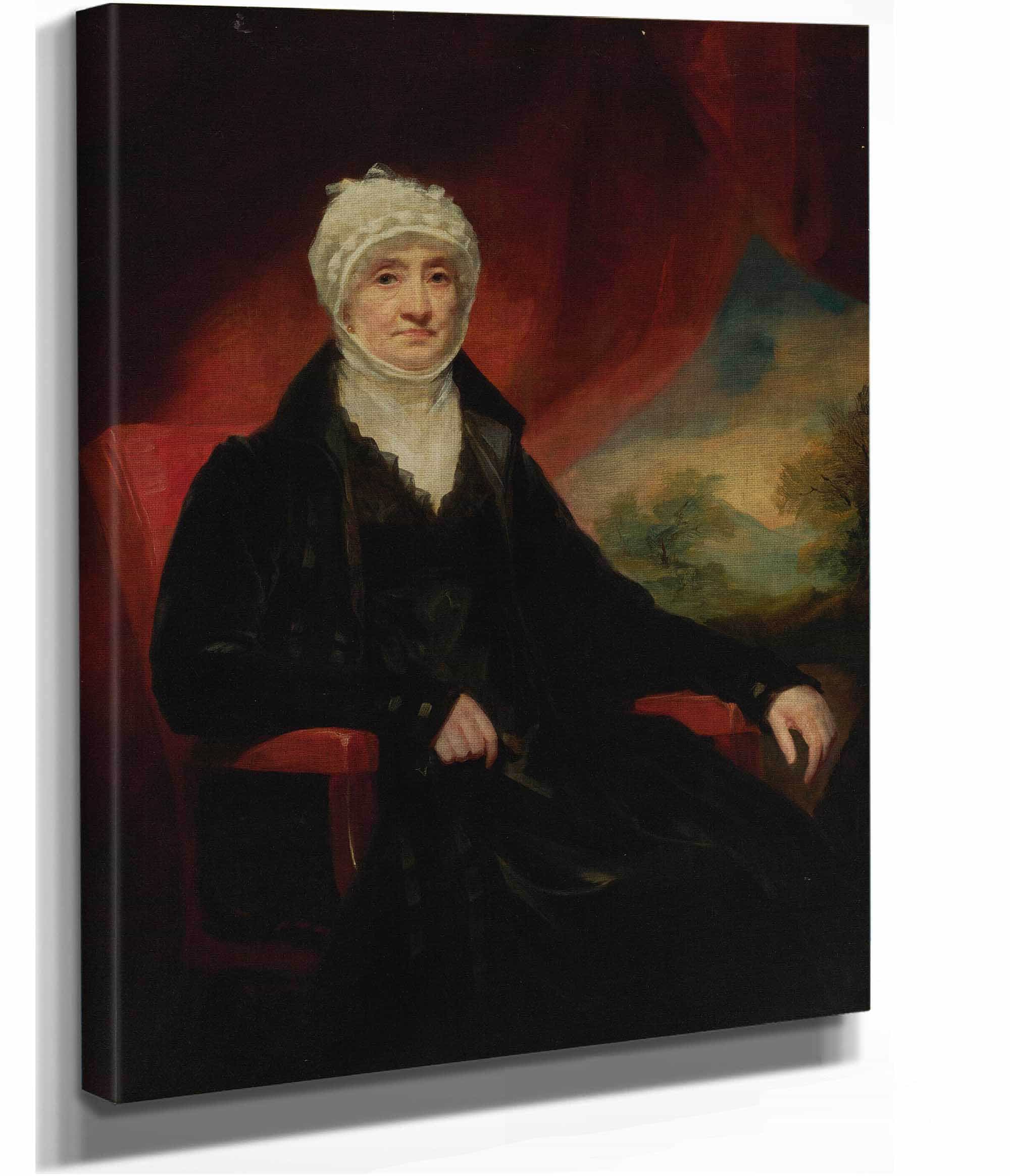 Portrait Of A Lady Said To Be Mrs Marion Corry Gilchrist by Sir Henry Raeburn - Image 2