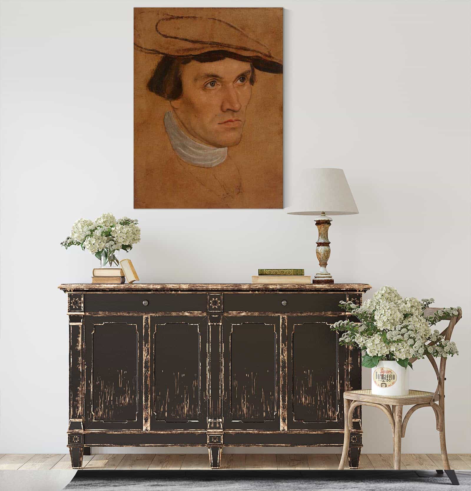 Portrait Of A Man About by Lucas Cranach The Elder - Image 4