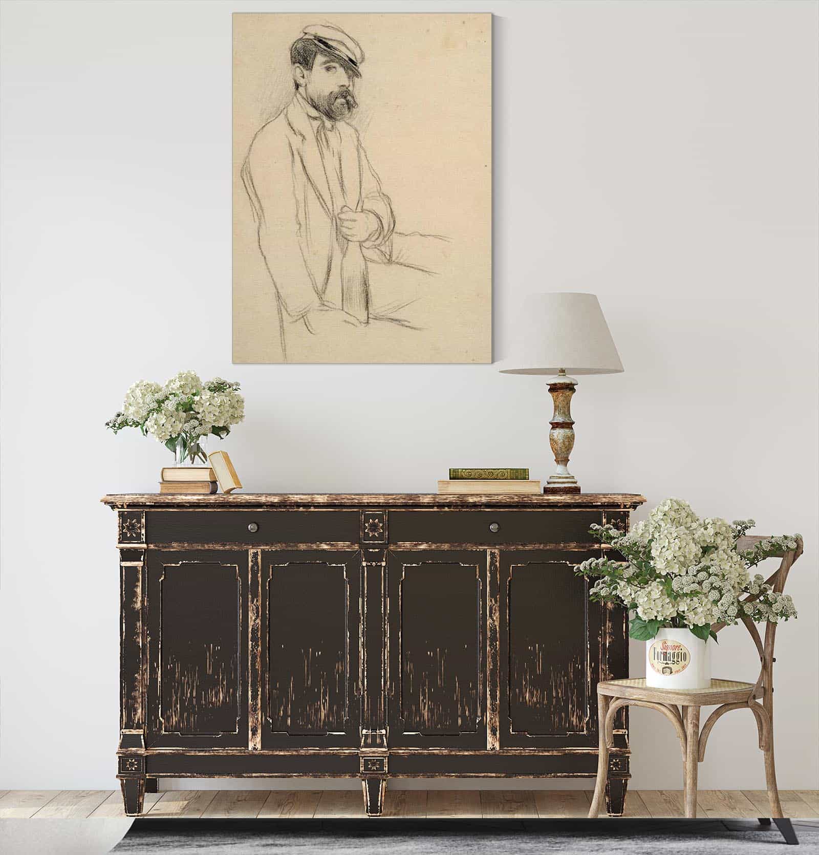 Portrait Of A Man Around by Santiago Rusinol - Image 6