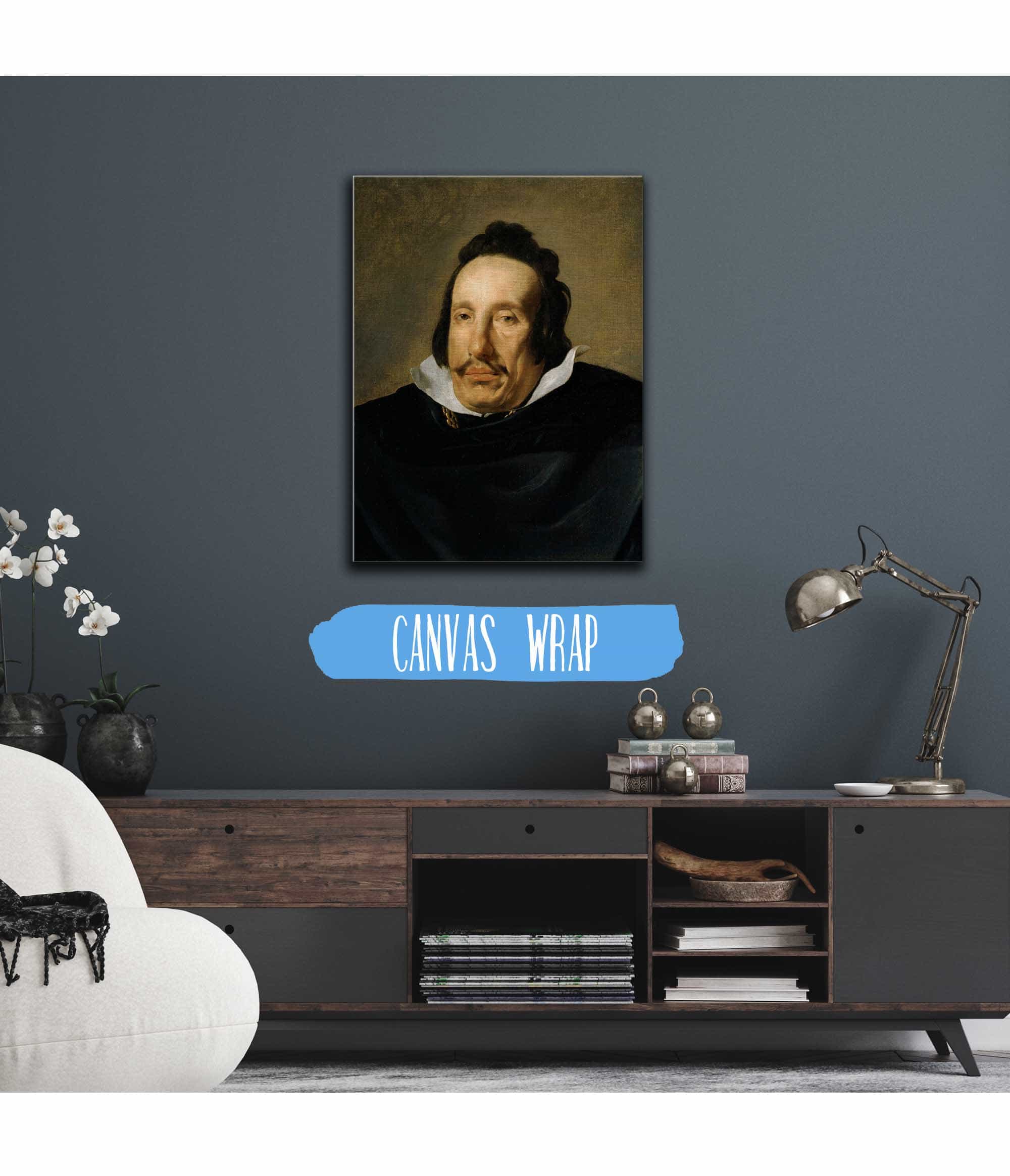 Portrait Of A Man Between And by Diego Velazquez - Image 3