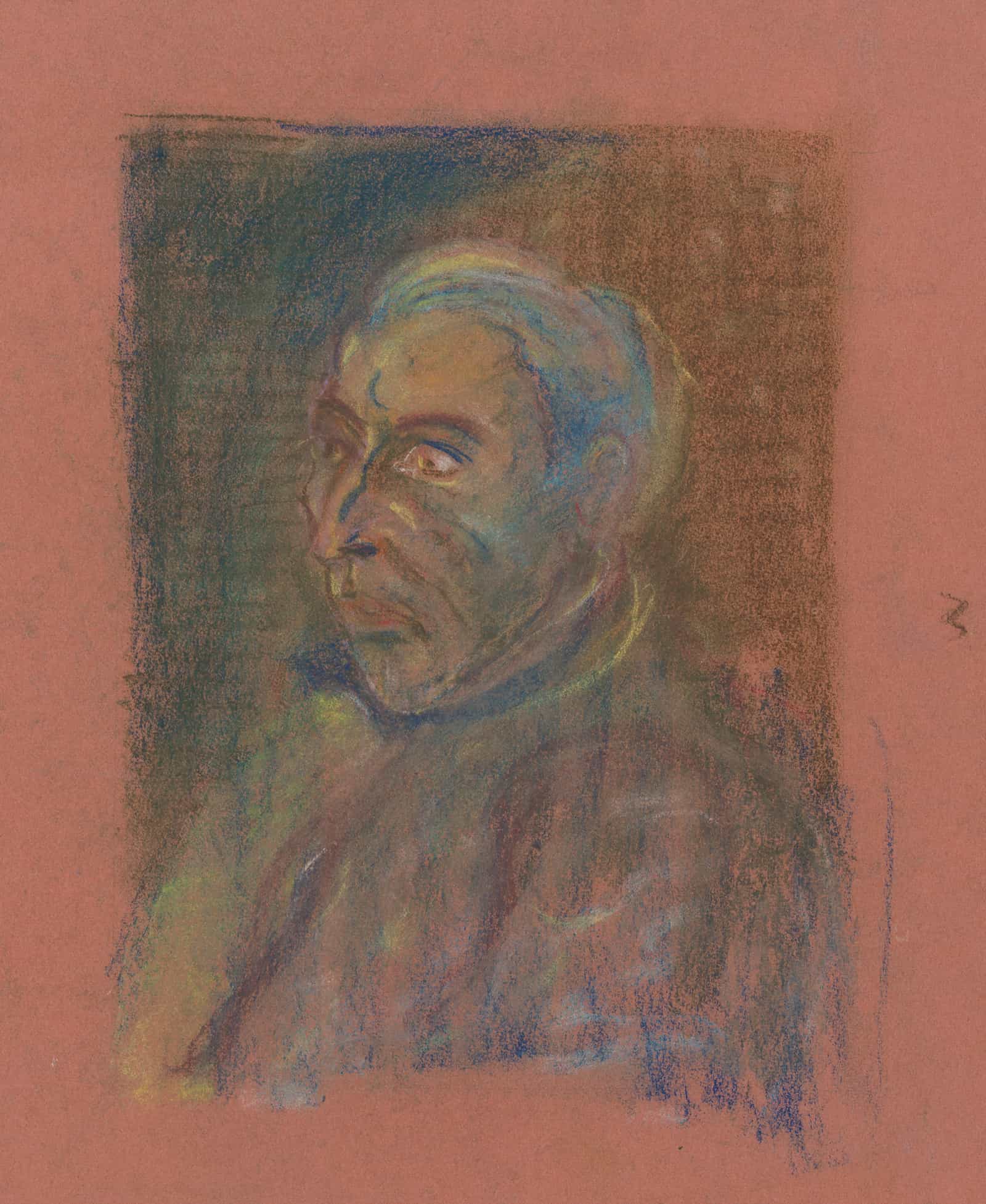 Portrait Of A Man by Arnold Peter Weisz Kubincan