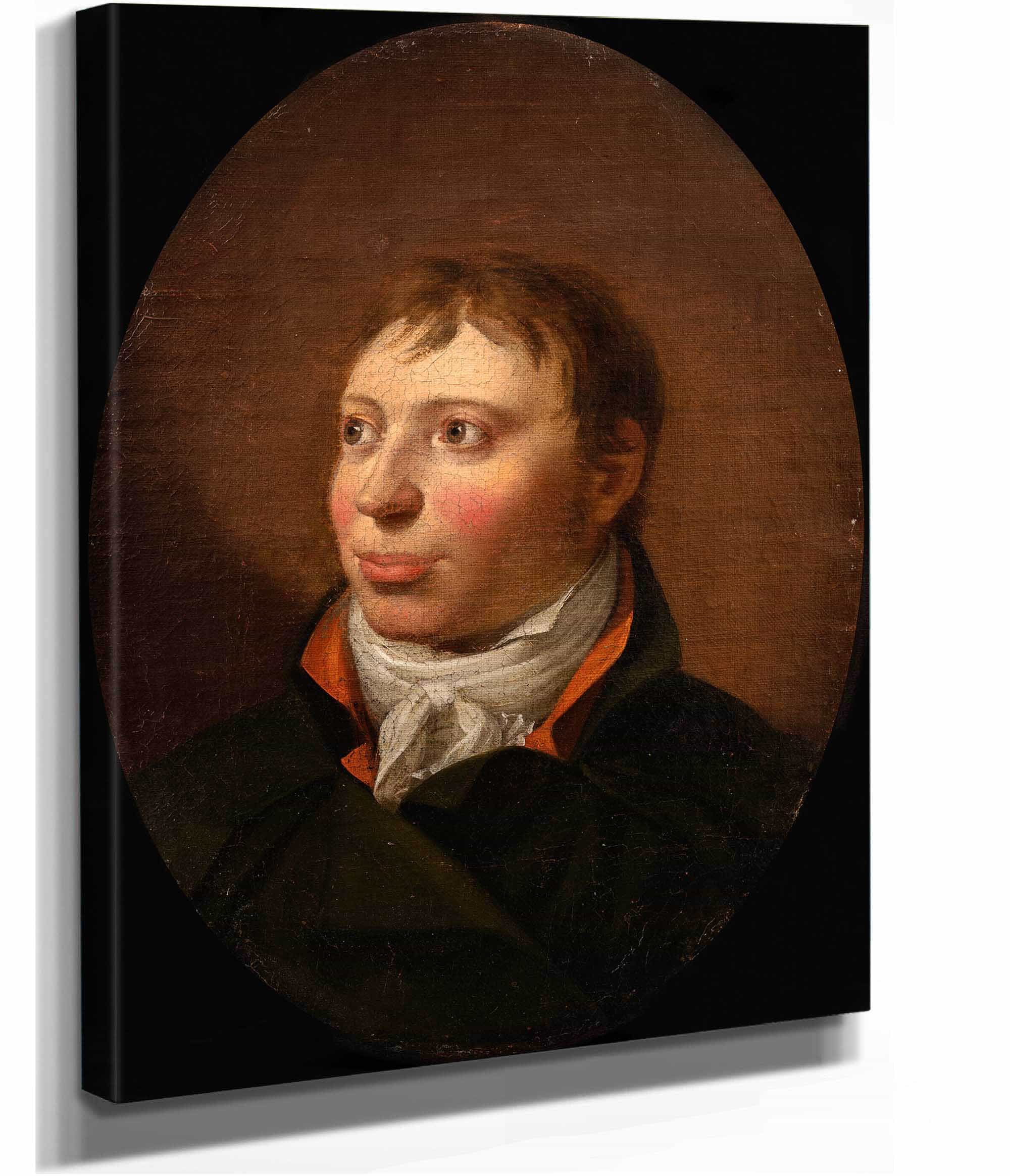 Portrait Of A Man by Christoffer Wilhelm Eckersberg - Image 2