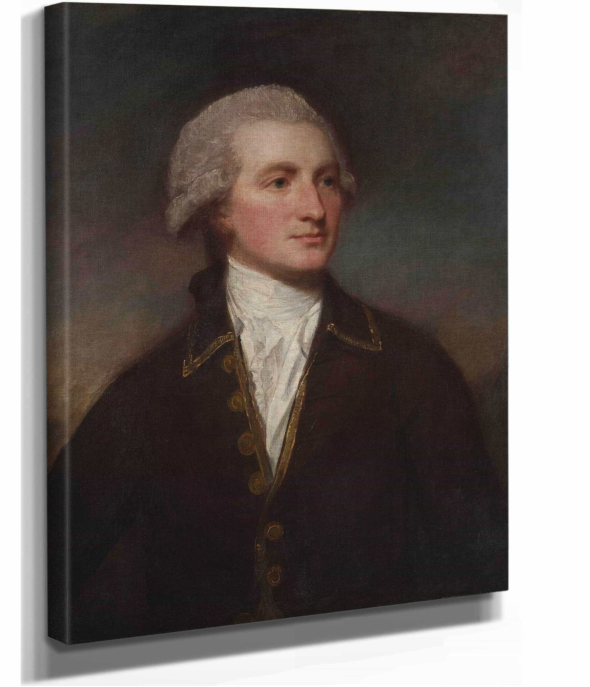 Portrait Of A Man by George Romney - Image 2