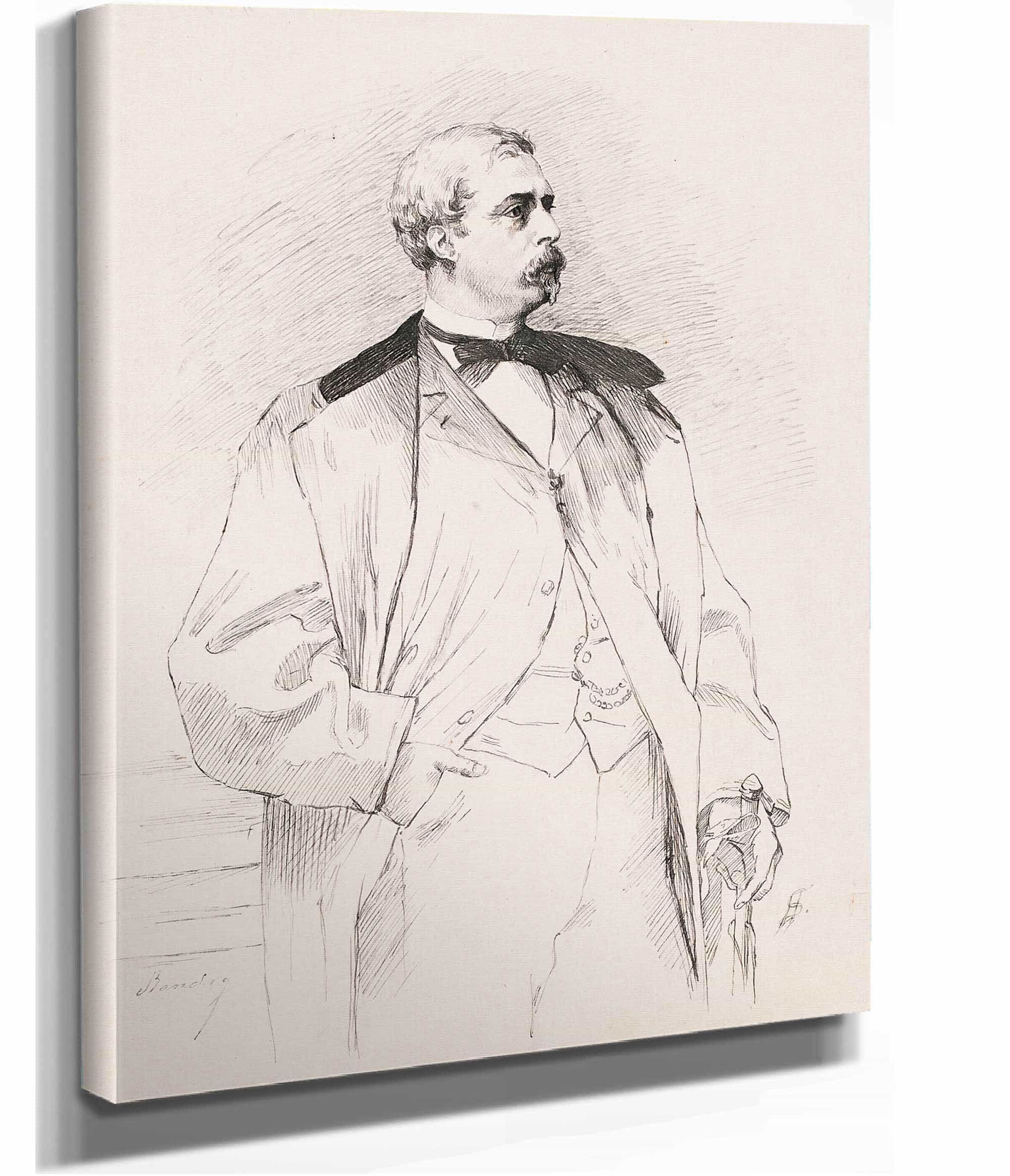 Portrait Of A Man by Helene Schjerfbeck - Image 2