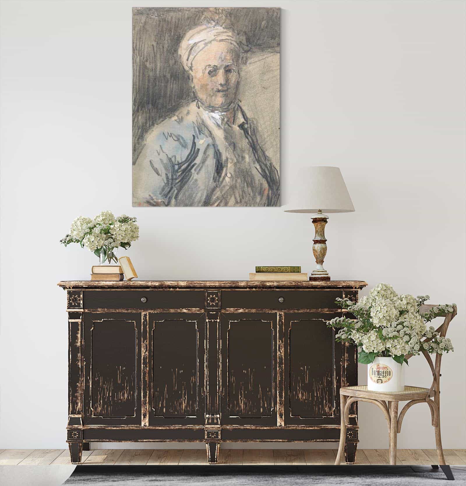 Portrait Of A Man by Hercules Brabazon Brabazon - Image 4