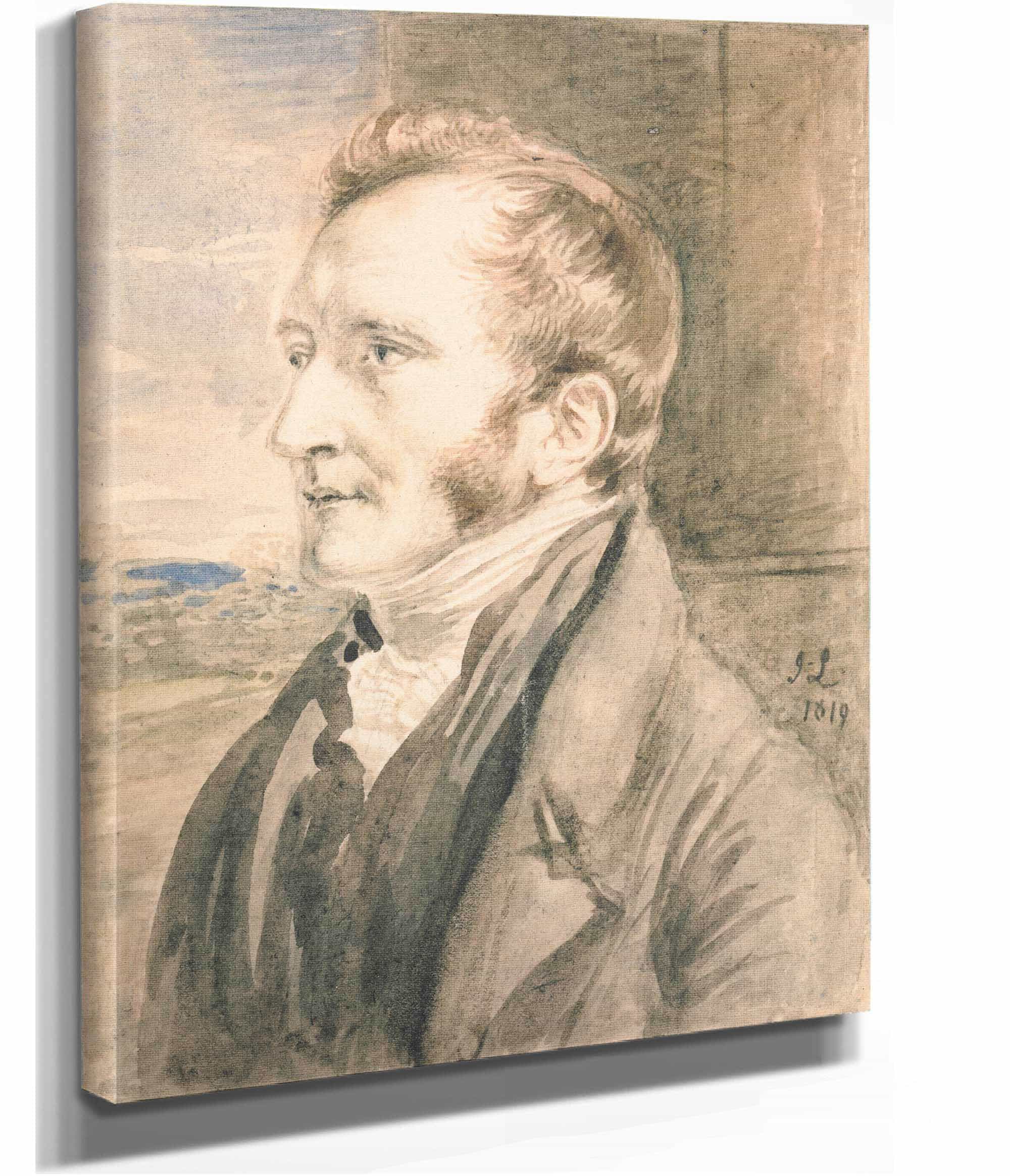 Portrait Of A Man by John Linnell