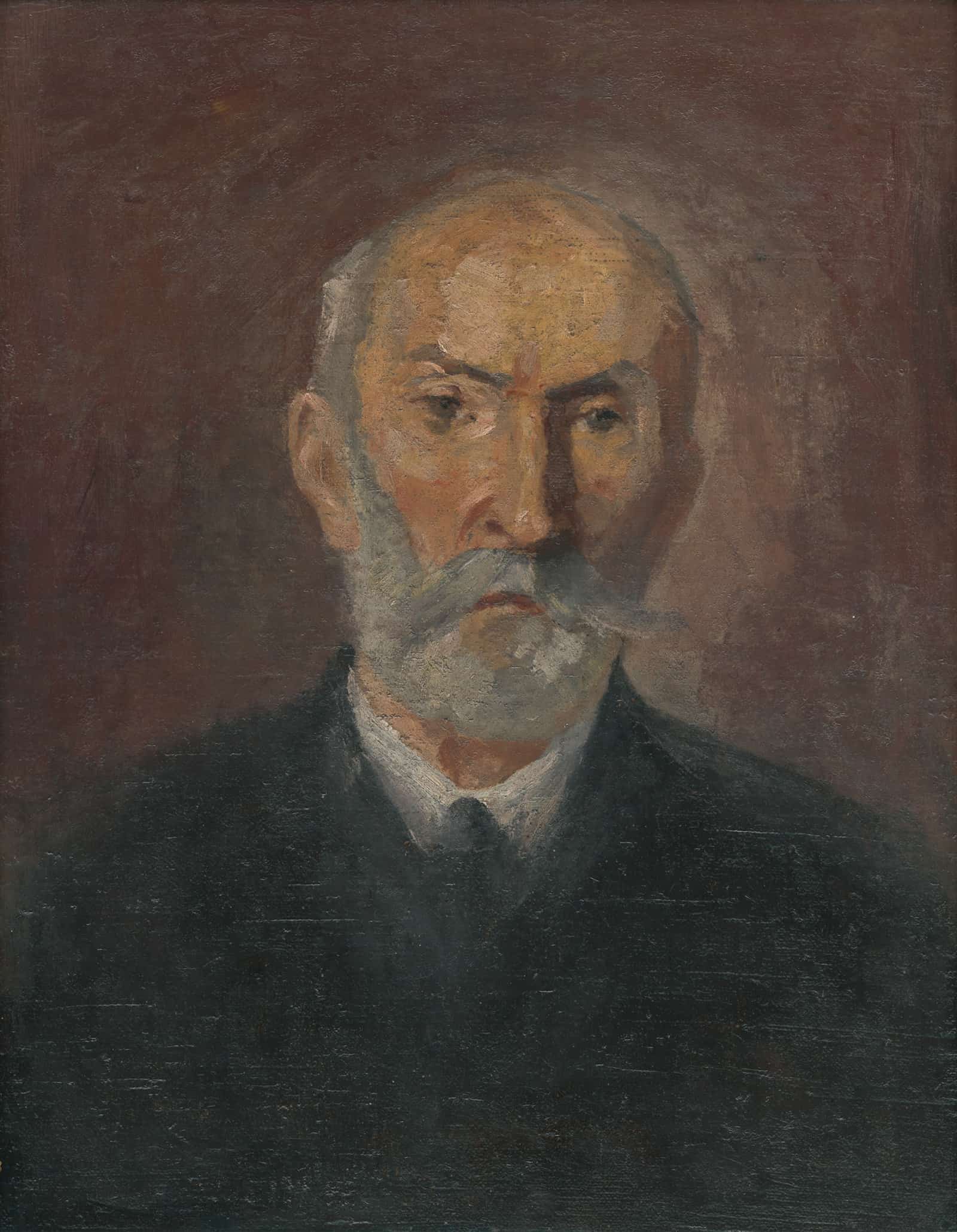 Portrait Of A Man by Jozef Hanula - Image 4