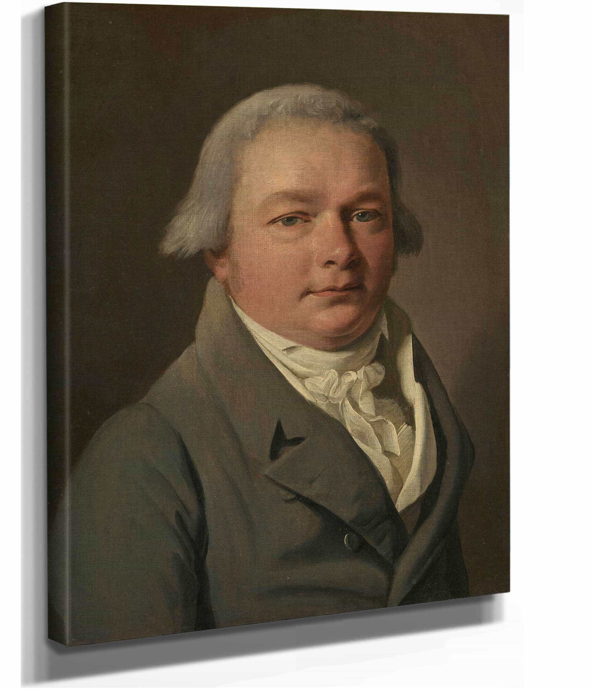 Portrait Of A Man by Louis Leopold Boilly - Image 2