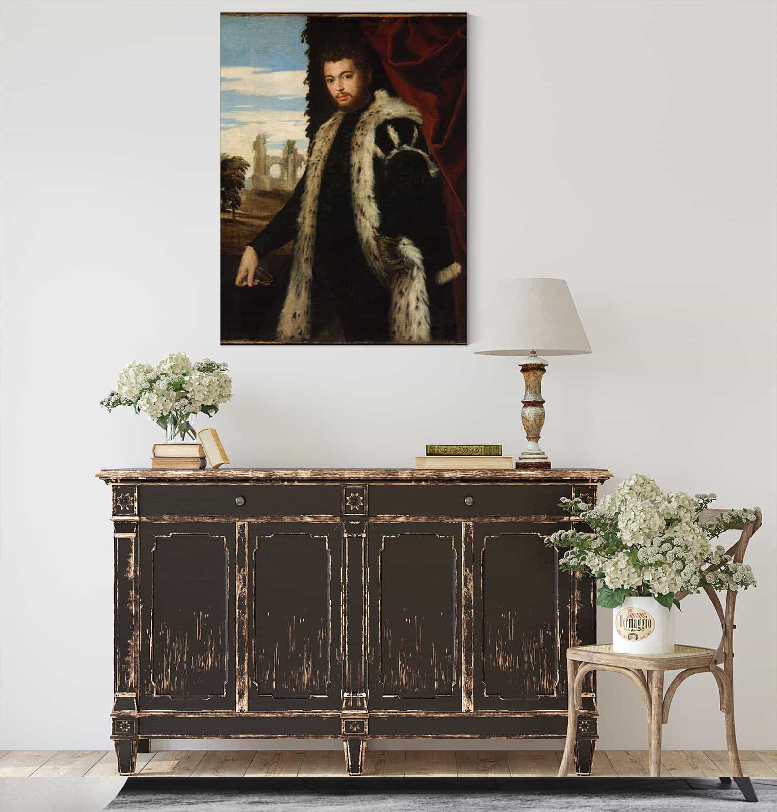 Portrait Of A Man by Paolo Veronese - Image 3