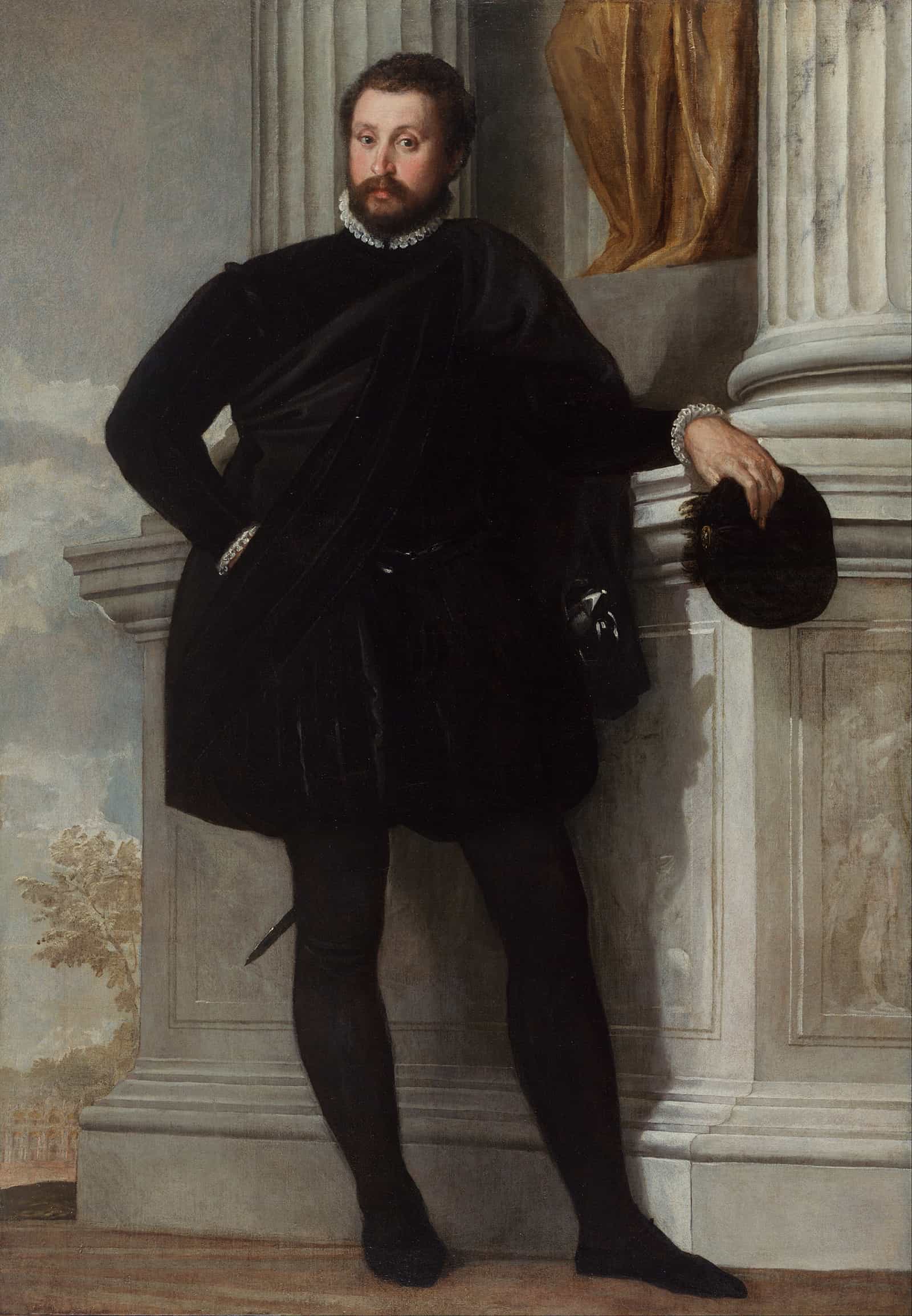Portrait Of A Man by Paolo Veronese - Image 4