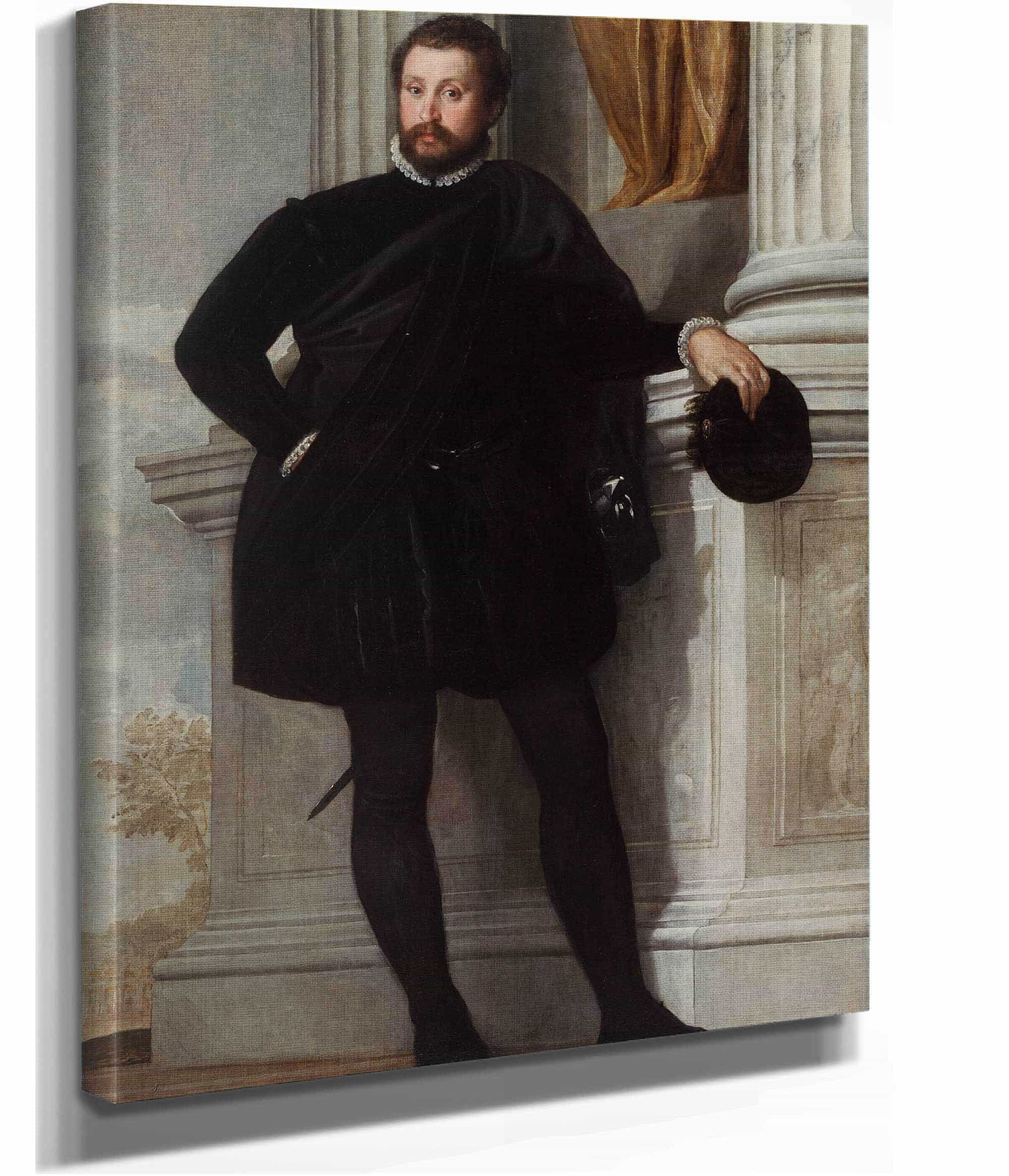 Portrait Of A Man by Paolo Veronese - Image 5