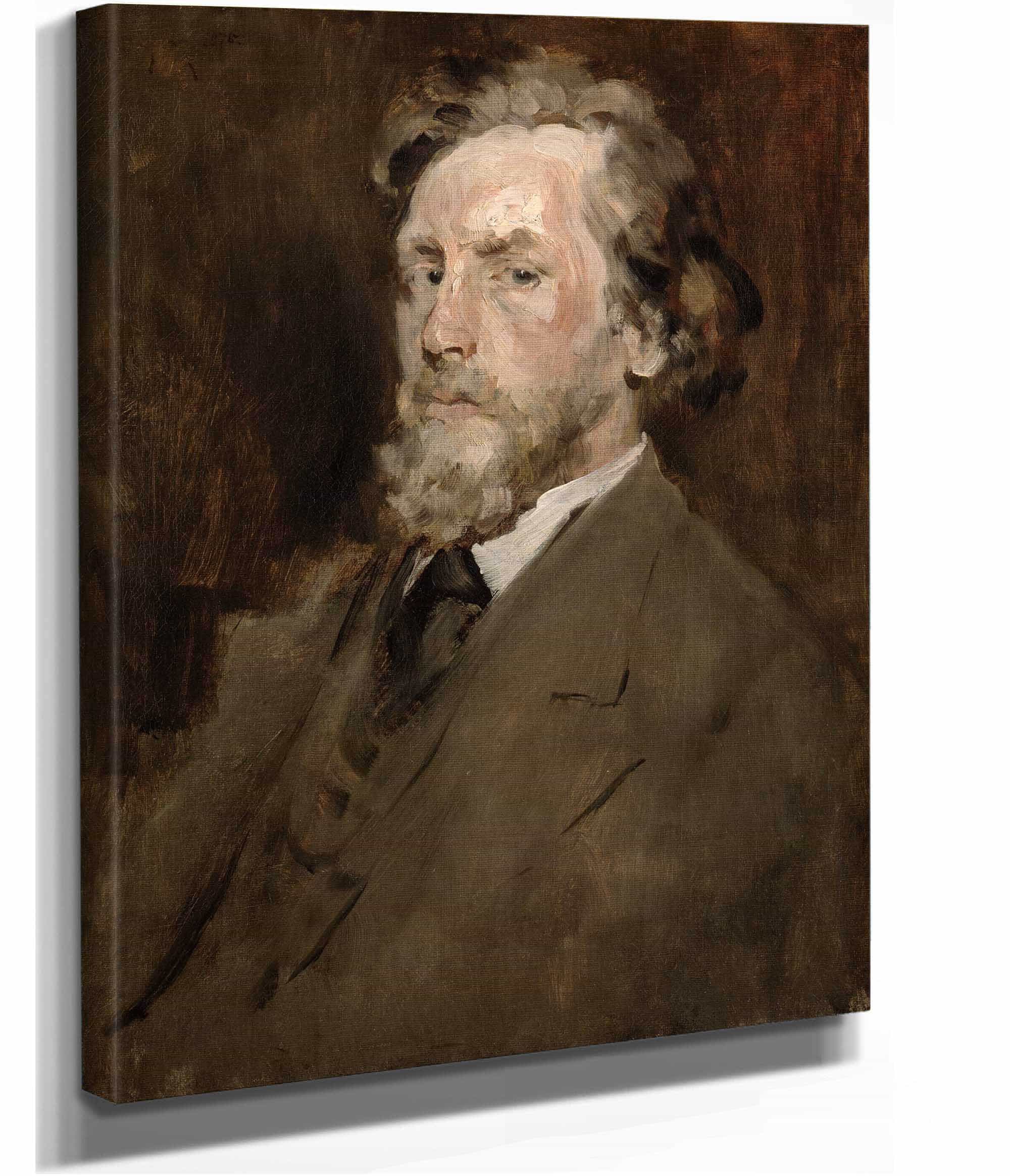 Portrait Of A Man by William Merritt Chase - Image 2