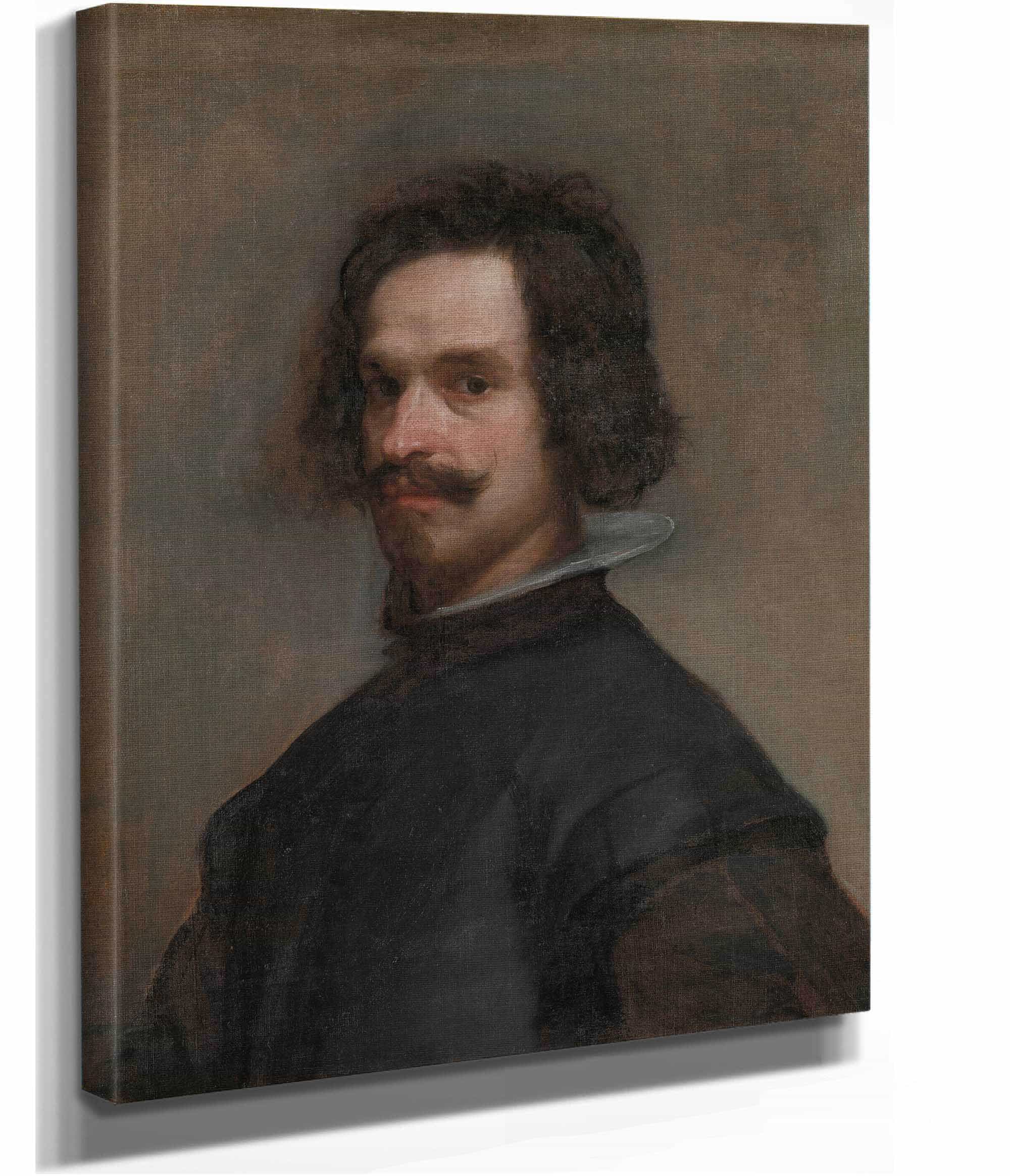 Portrait Of A Man Possibly A Self Portrait by Diego Velazquez - Image 2