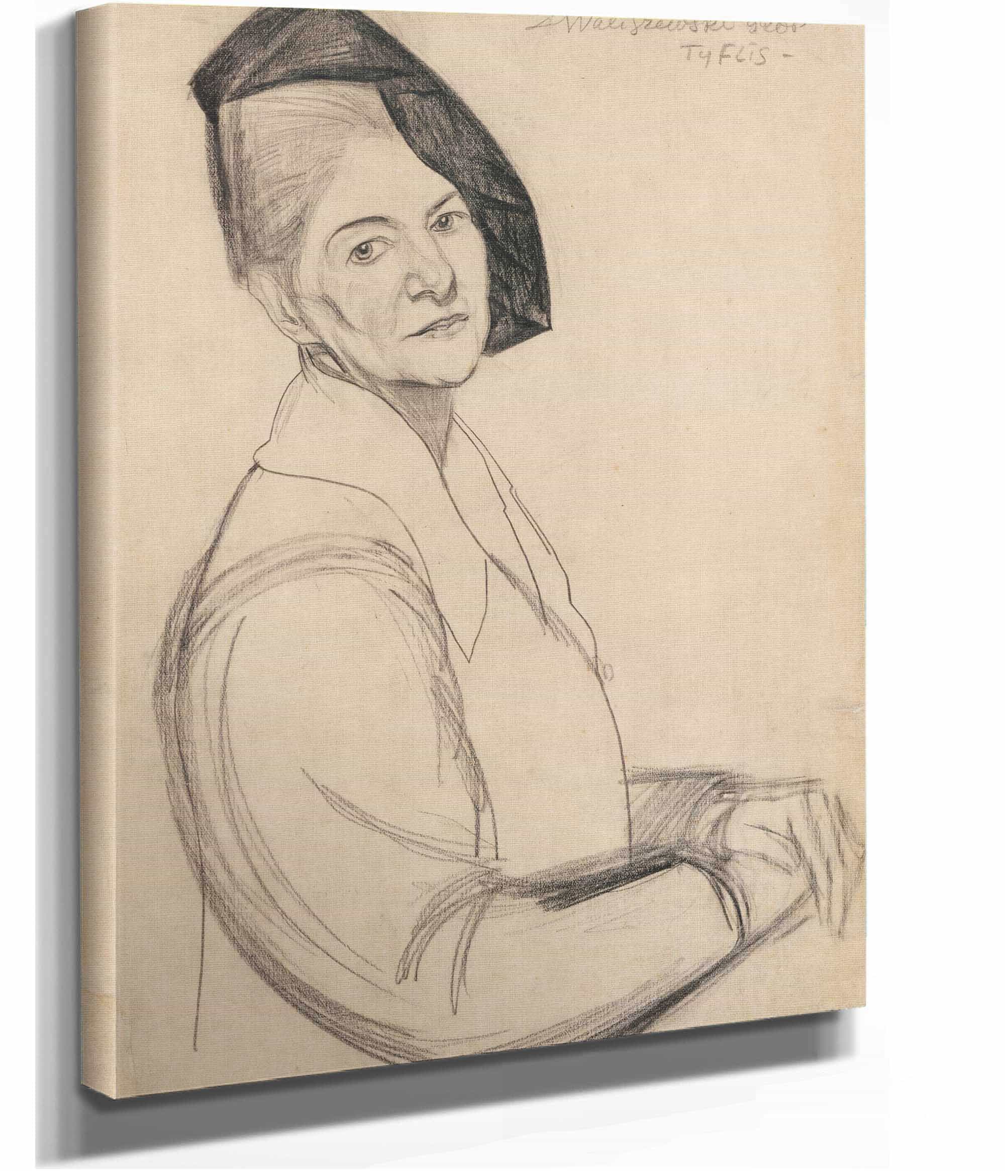 Portrait Of A Mother by Zygmunt Waliszewski - Image 2