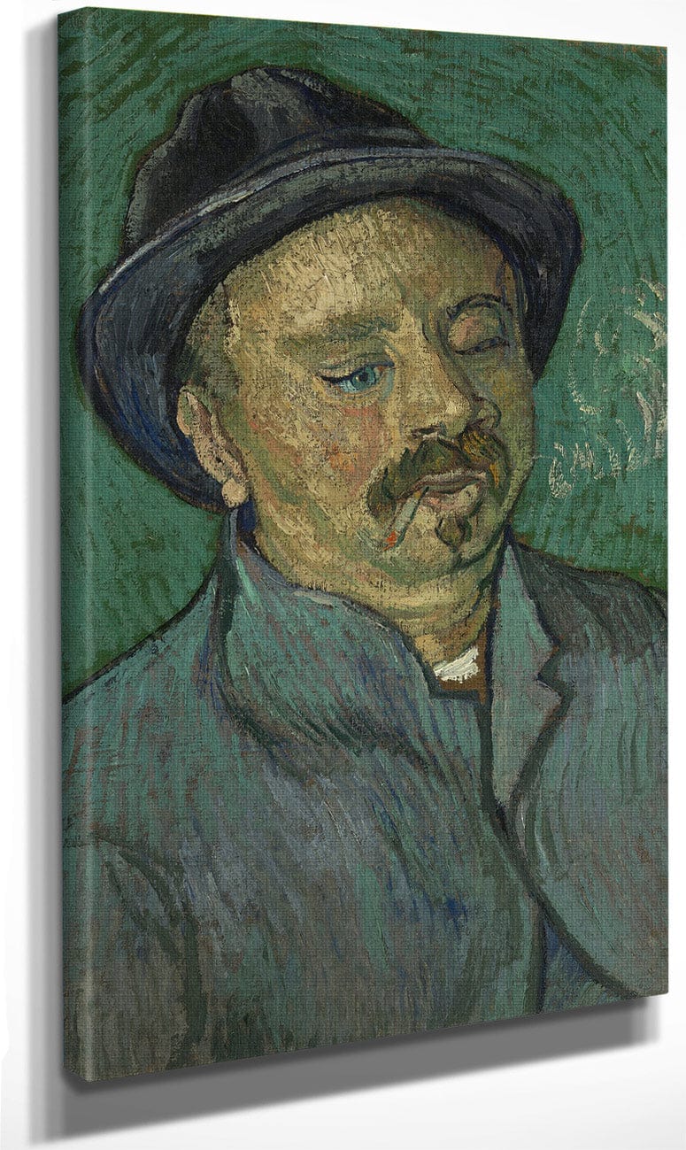 Portrait Of A One Eyed Man By Vincent Van Gogh