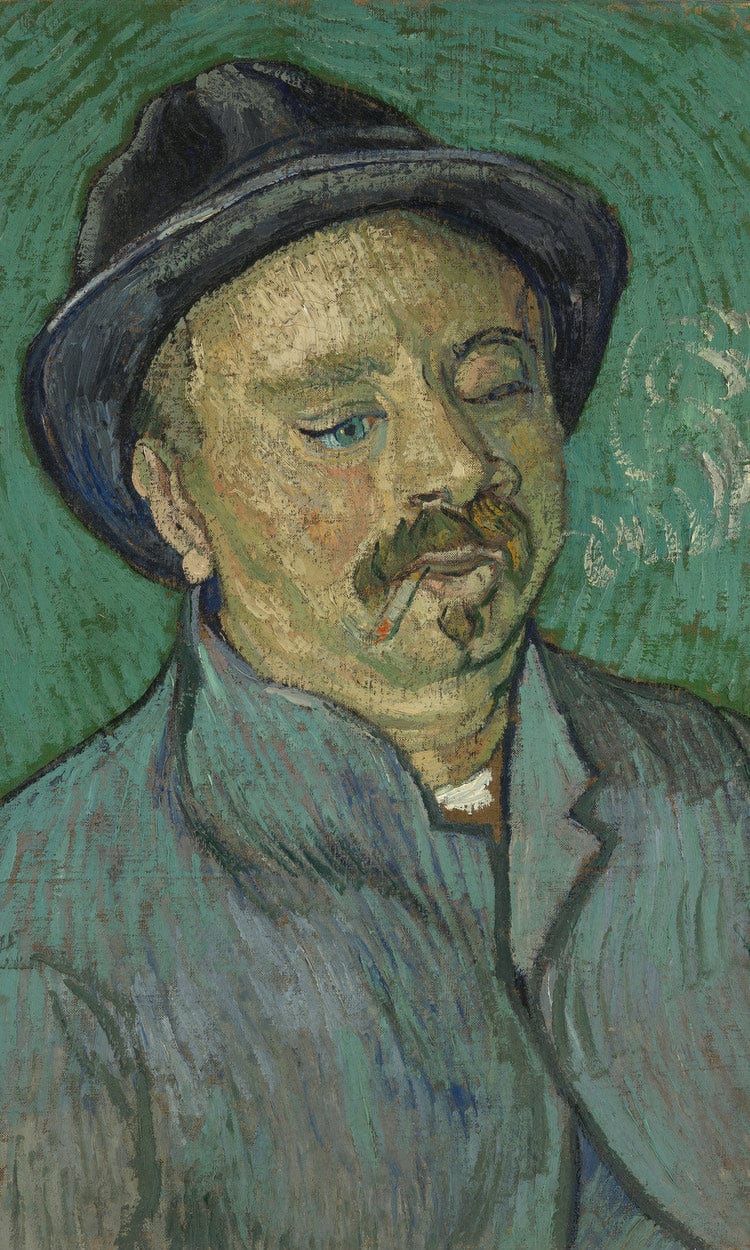 Portrait Of A One Eyed Man By Vincent Van Gogh - Image 6