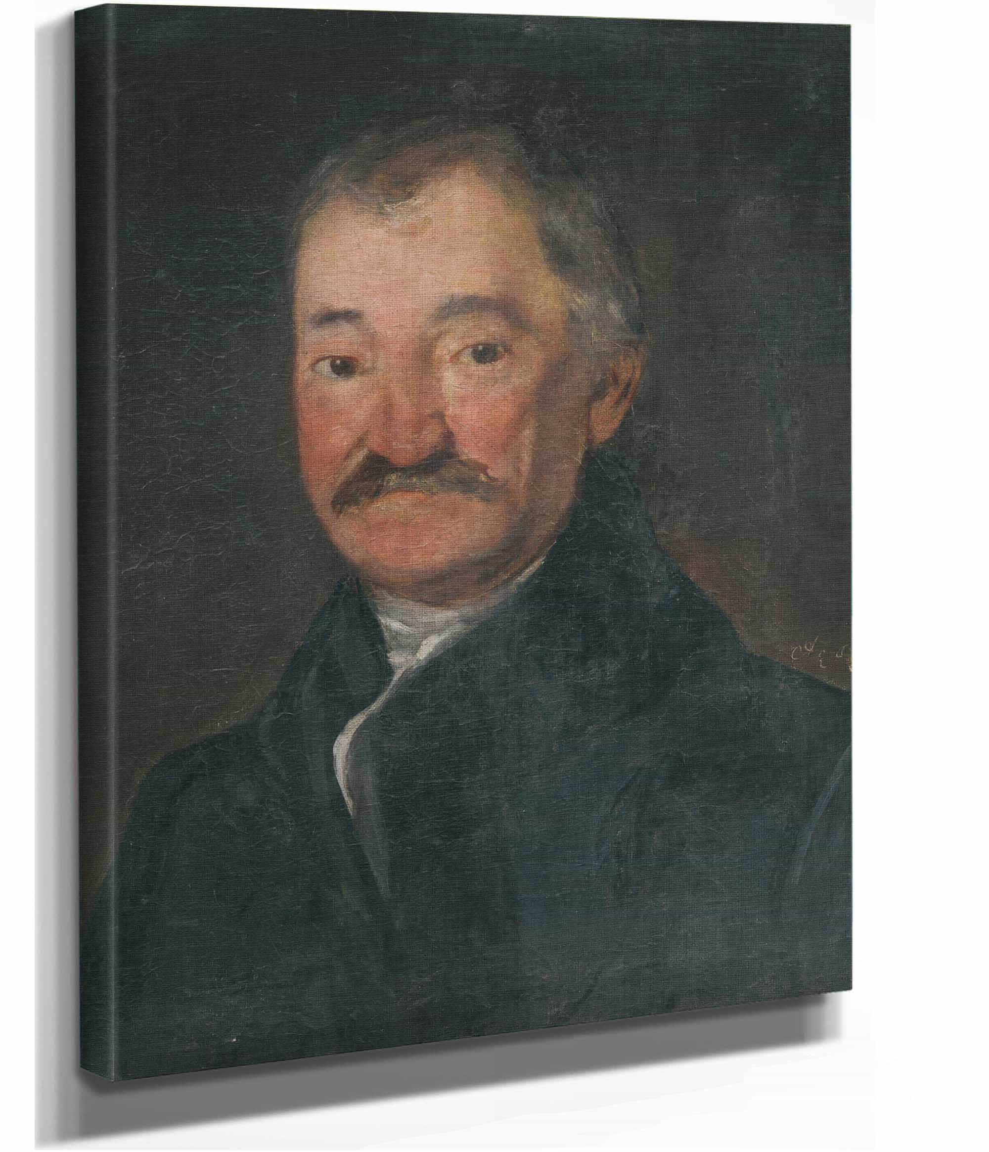 Portrait Of A Senior Man   by Friedrich Von Amerling - Image 2