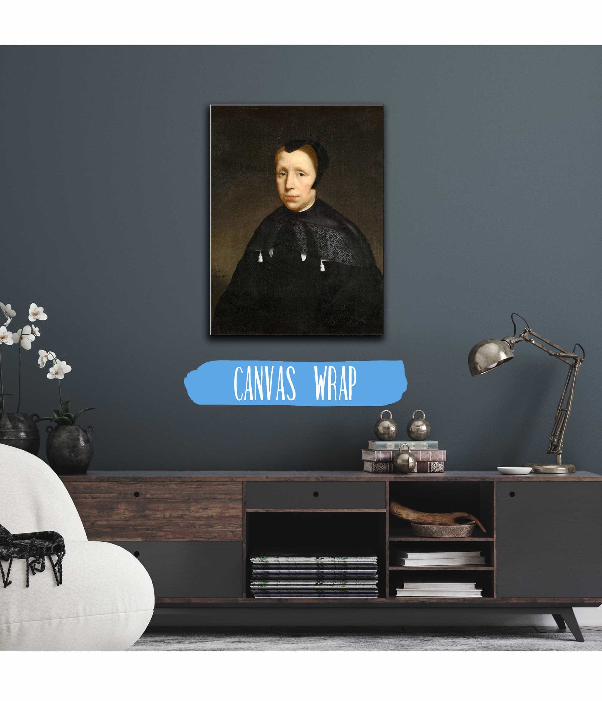 Portrait Of A Widow by Nicolaes Maes - Image 3