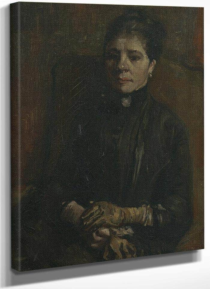 Portrait Of A Woman 2 By Vincent Van Gogh