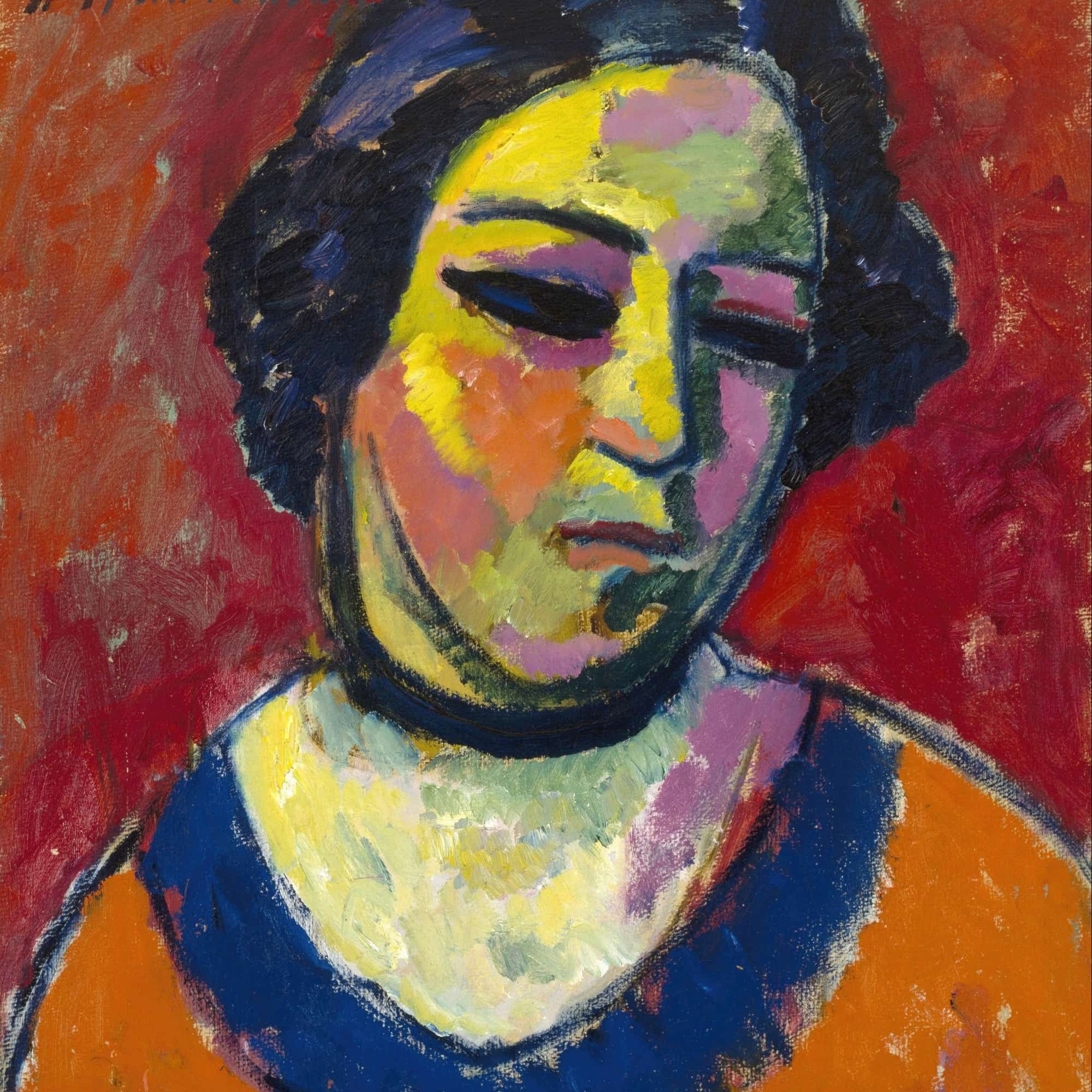 Portrait Of A Woman by Alexej Von Jawlensky - Image 4