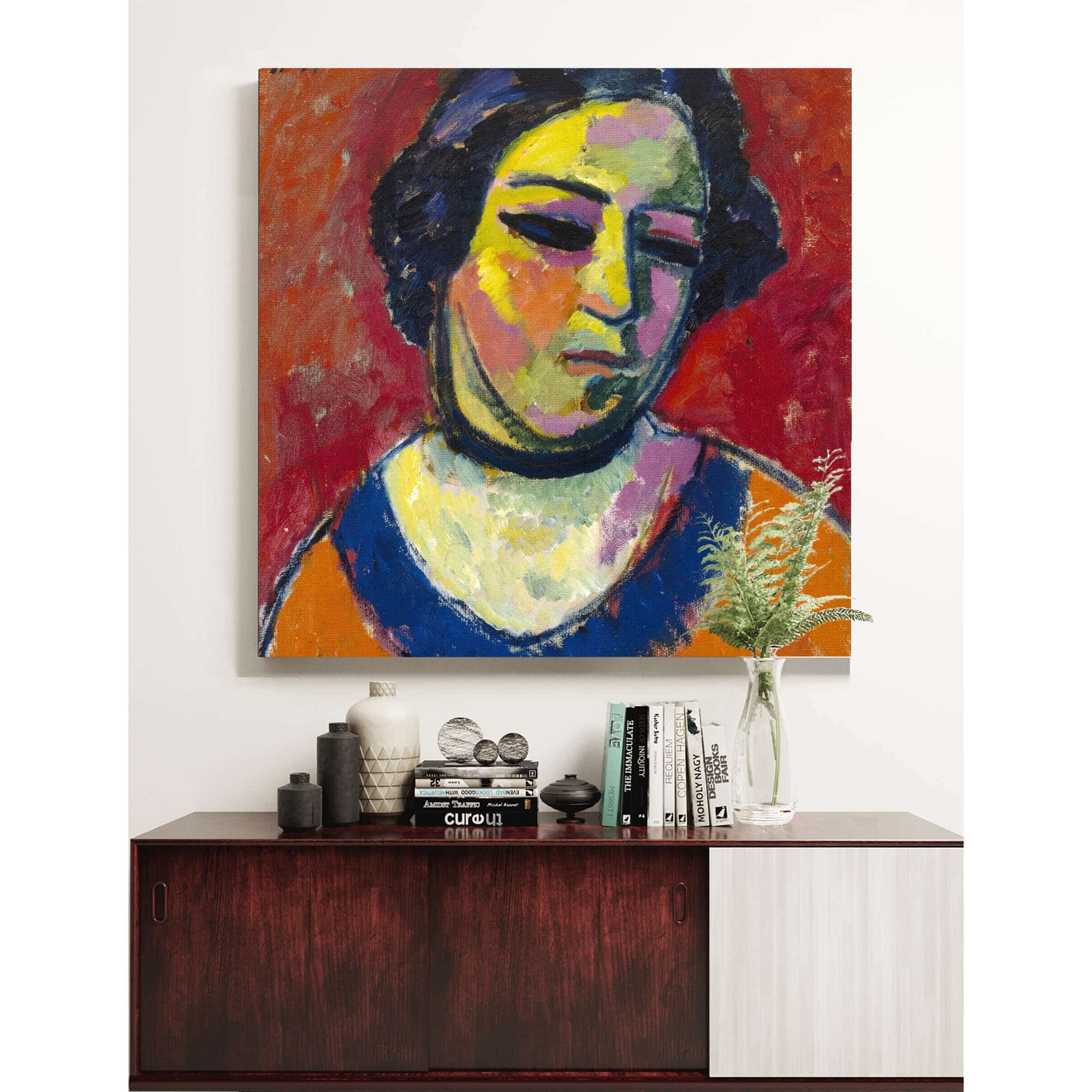 Portrait Of A Woman by Alexej Von Jawlensky - Image 5
