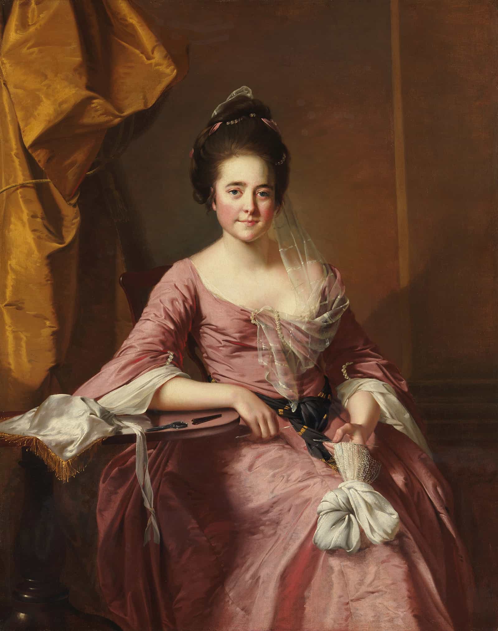Portrait Of A Woman by Joseph Wright Of Derby - Image 2