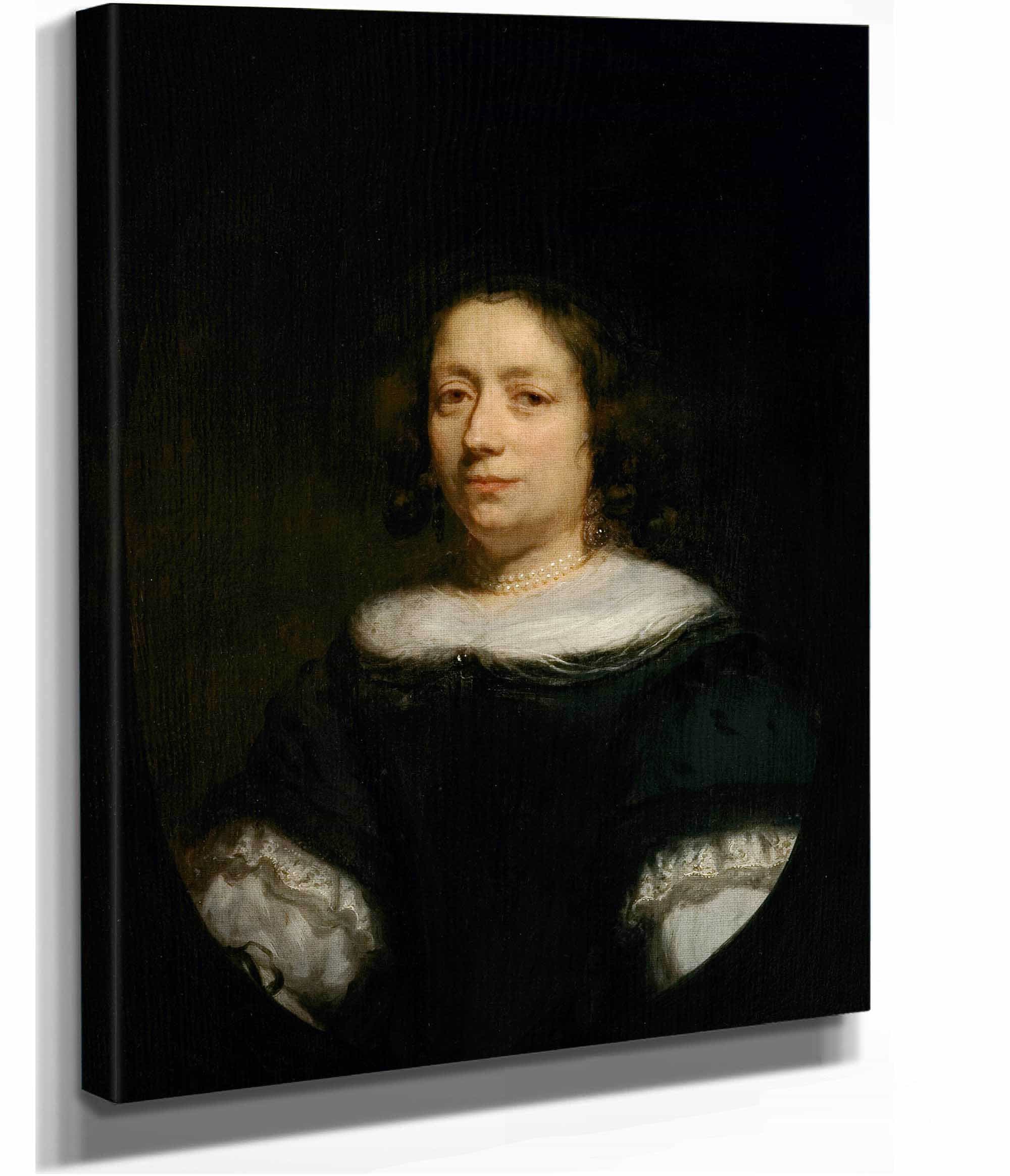 Portrait Of A Woman by Nicolaes Maes - Image 10