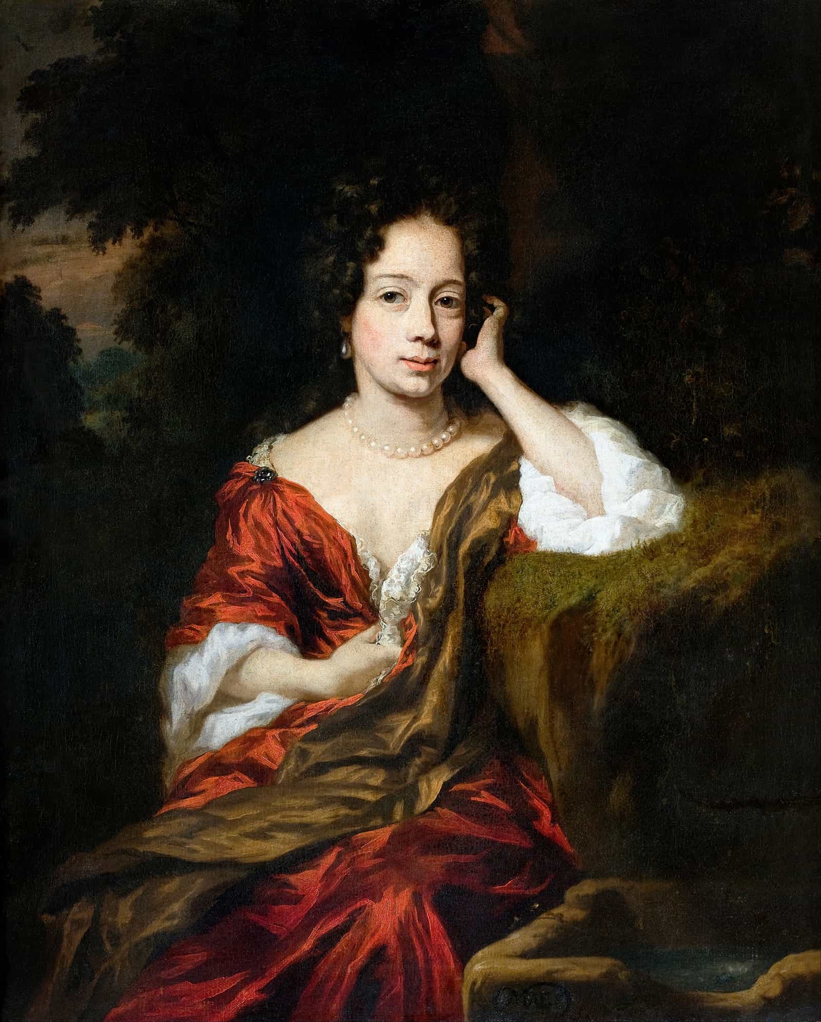 Portrait Of A Woman by Nicolaes Maes - Image 4
