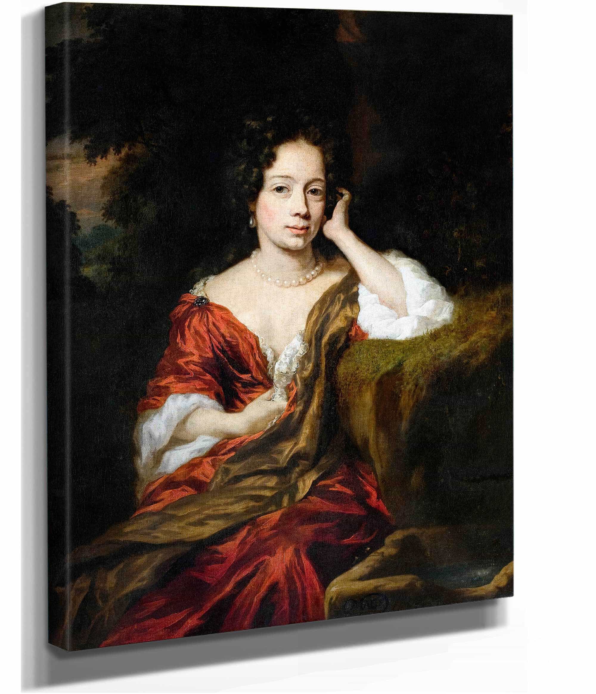 Portrait Of A Woman by Nicolaes Maes - Image 5
