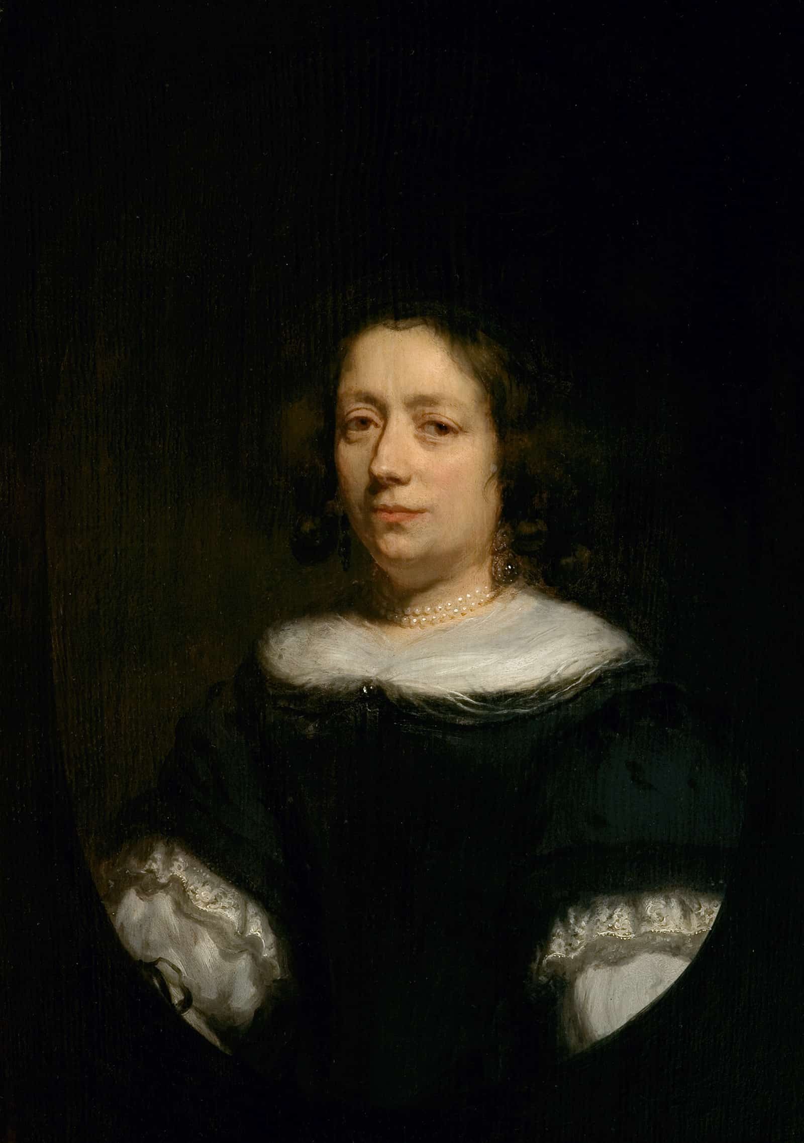 Portrait Of A Woman by Nicolaes Maes - Image 8