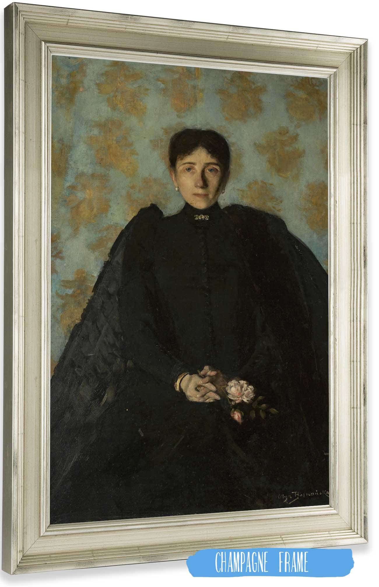 Portrait Of A Woman by Olga Boznanska