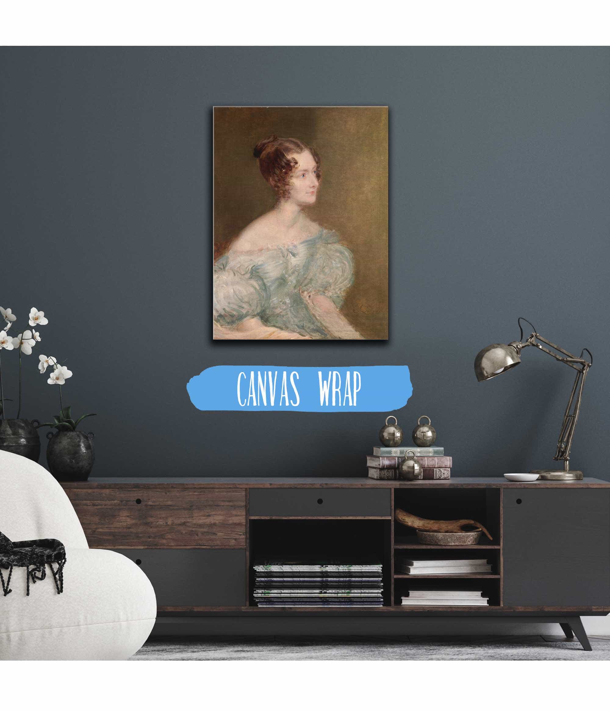 Portrait Of A Woman Probably Mrs Price Of Rugby by John Linnell - Image 3