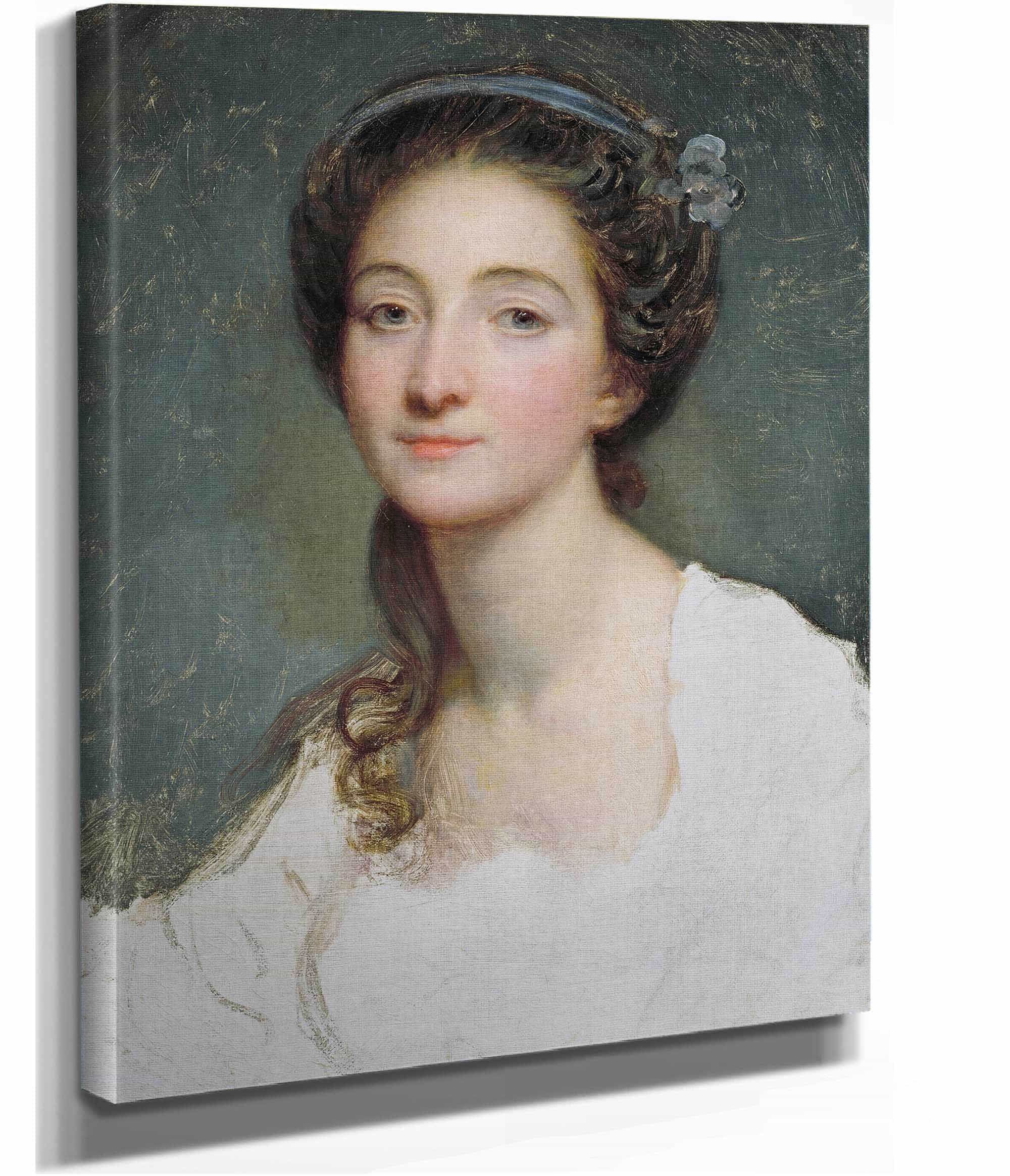 Portrait Of A Woman S by Jean Baptiste Greuze