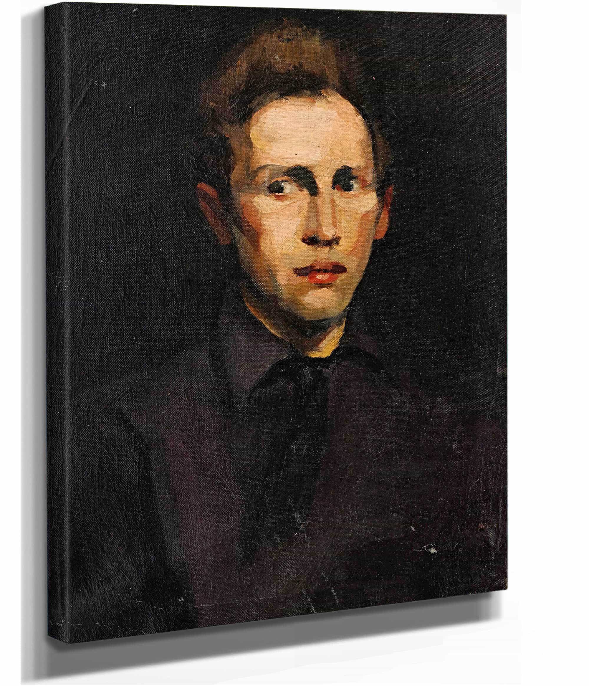 Portrait Of A Young Man by George Wesley Bellows - Image 2