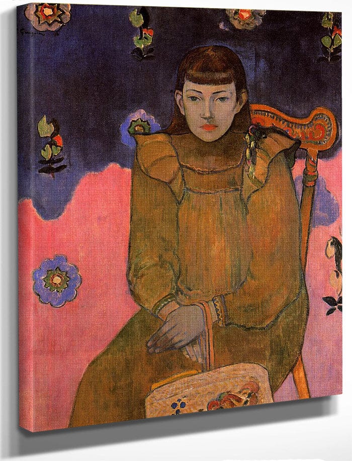 Portrait Of A Young Woman Vaite Jeanne Goupil 1896 2Nd Tahiti Period Ordrupgaard Collection Copenhagen By Paul Gauguin