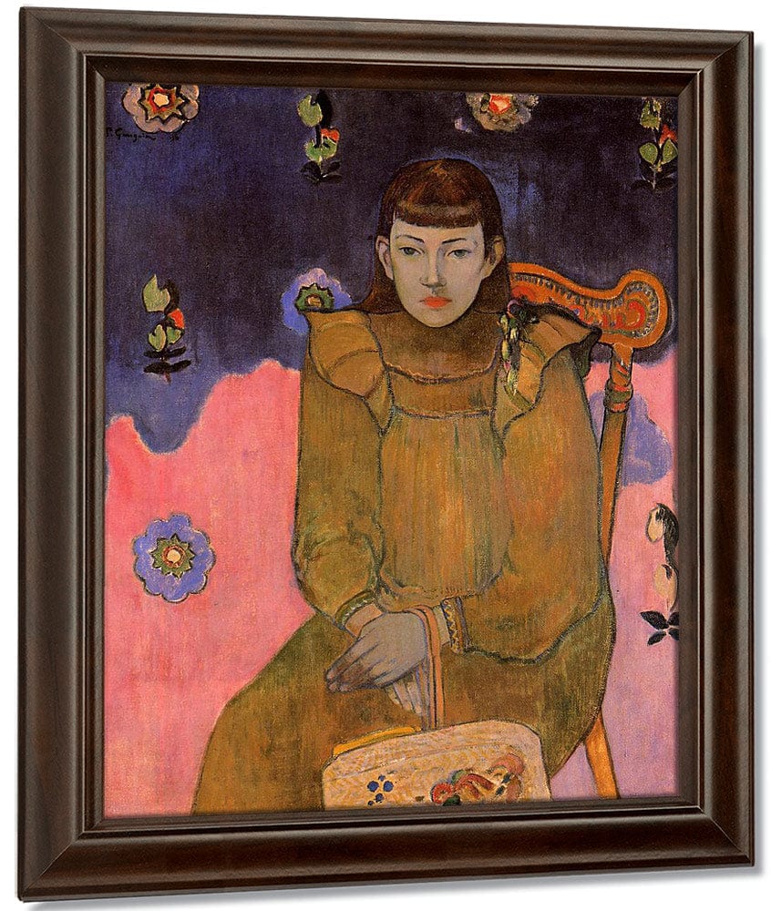 Portrait Of A Young Woman Vaite Jeanne Goupil 1896 2Nd Tahiti Period Ordrupgaard Collection Copenhagen By Paul Gauguin - Image 5