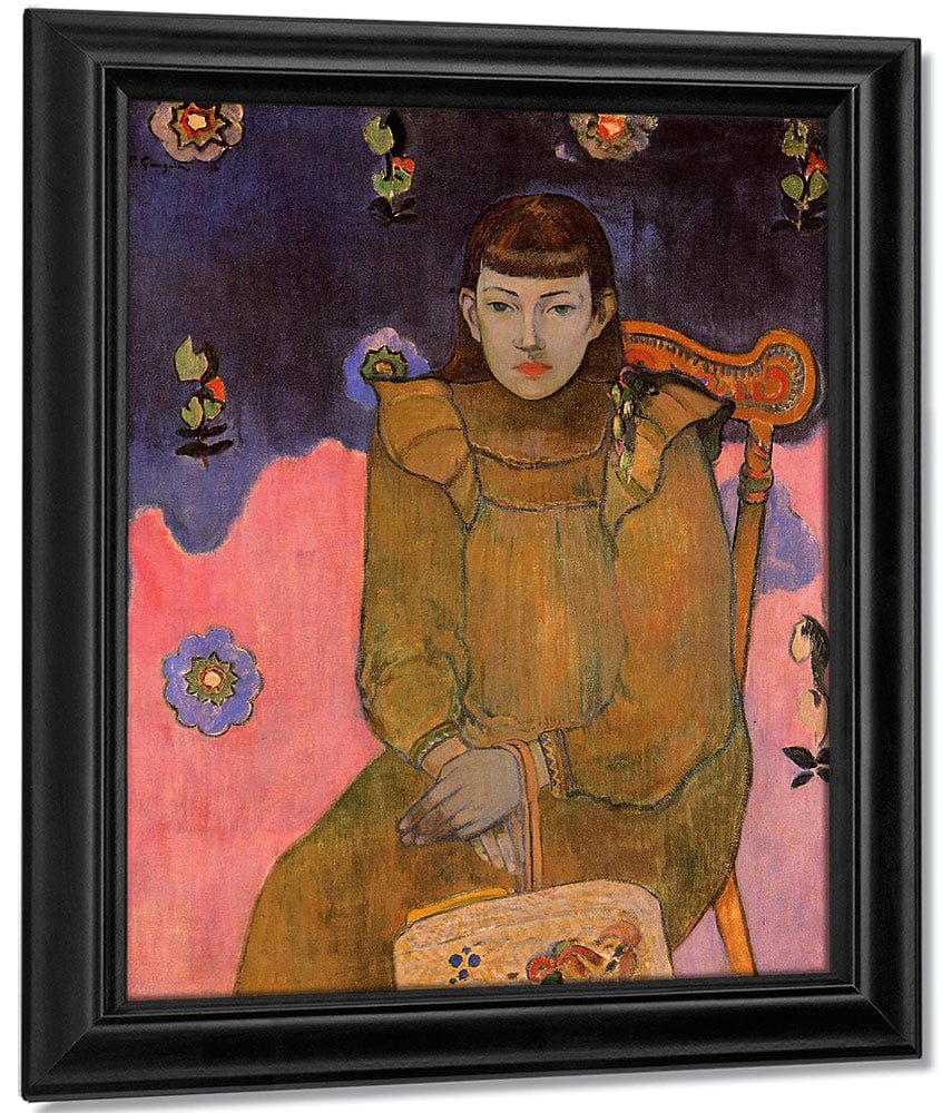 Portrait Of A Young Woman Vaite Jeanne Goupil 1896 2Nd Tahiti Period Ordrupgaard Collection Copenhagen By Paul Gauguin - Image 7