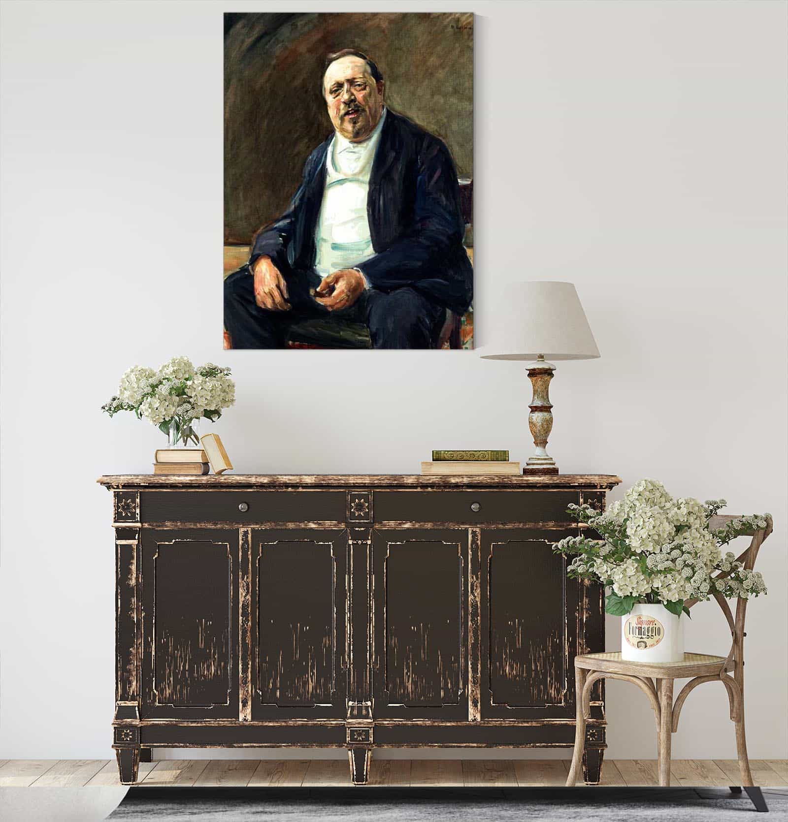 Portrait Of Alfred Von Berger by Max Liebermann - Image 4